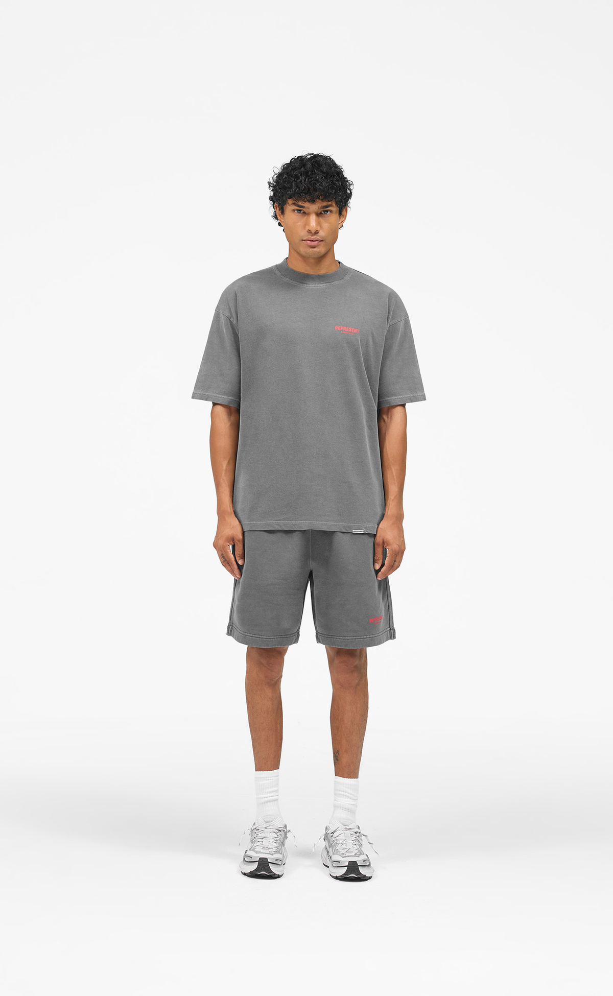 REPRESENT OWNERS CLUB WASHED BLACK T-SHIRT