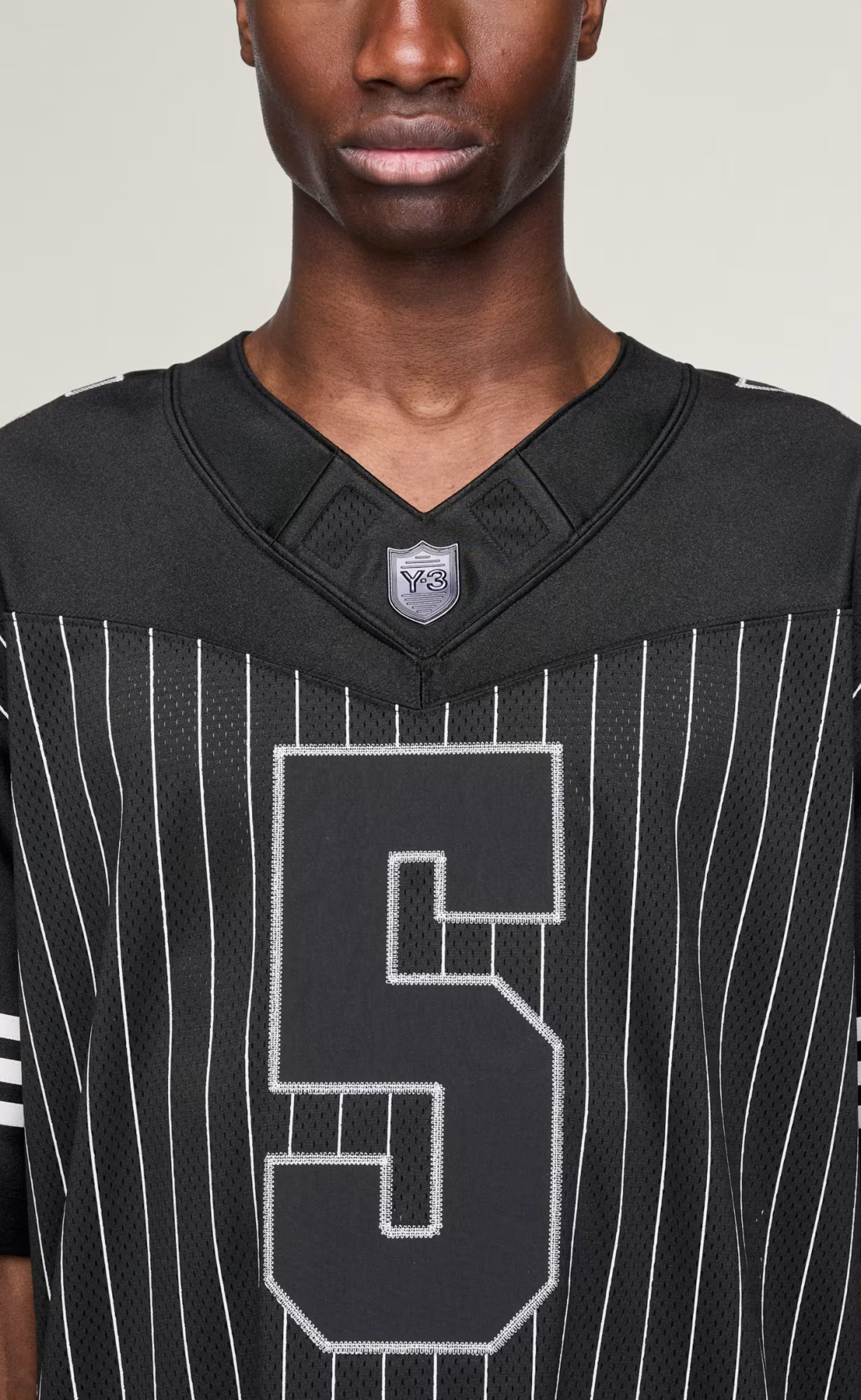 Y-3 WILSON FOOTBALL BLACK T-SHIRT