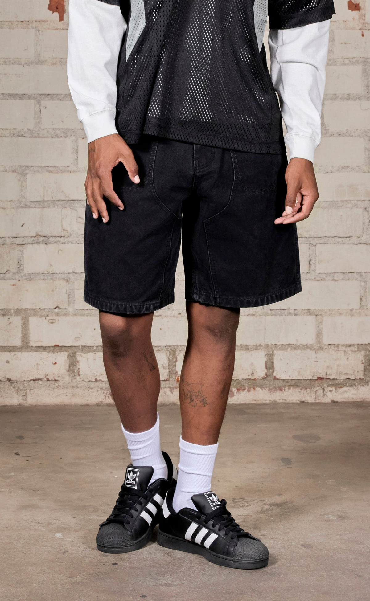 ULTRA WORK BLACK SHORTS