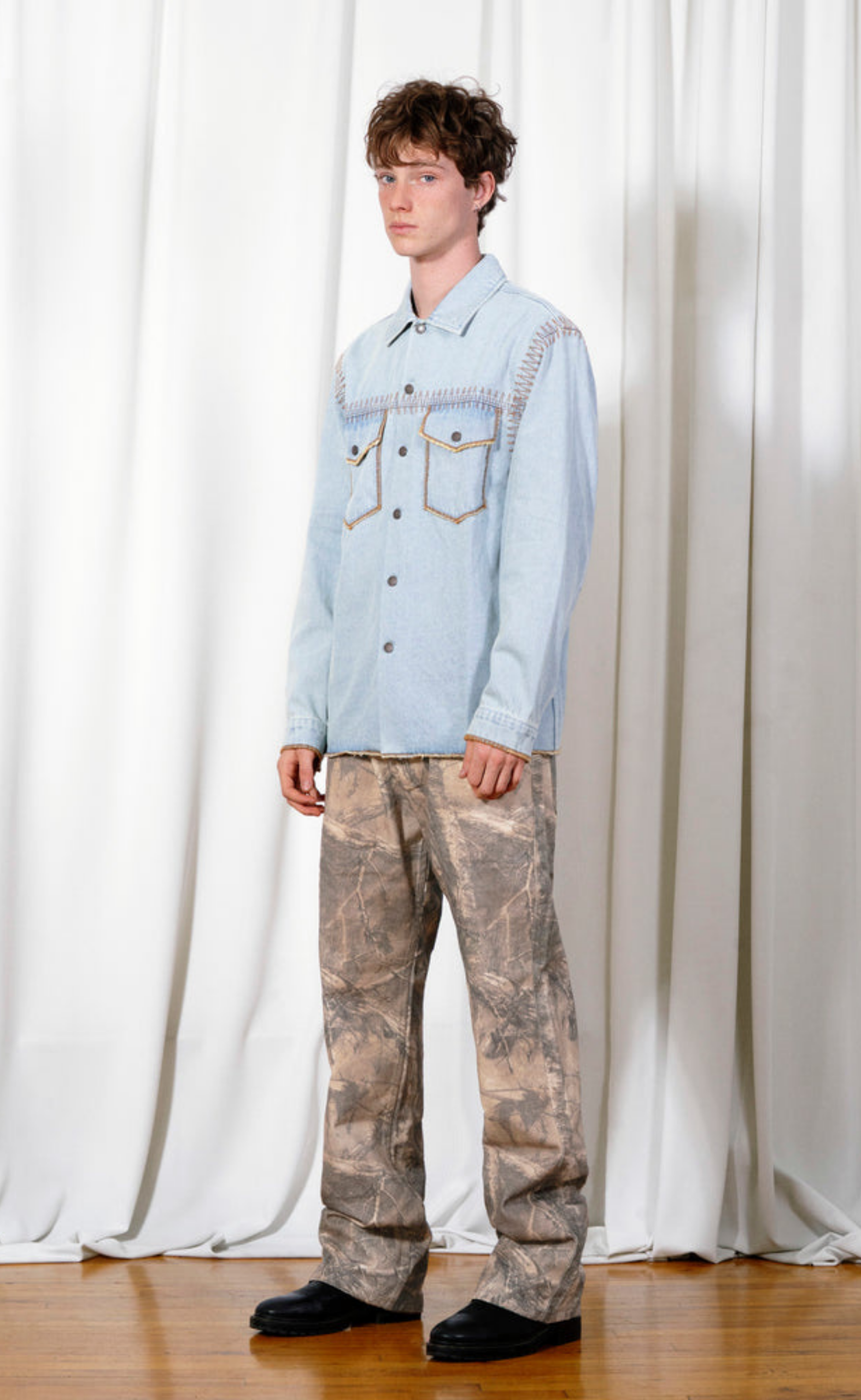 HENDRIX FLARE BROWN JEANS