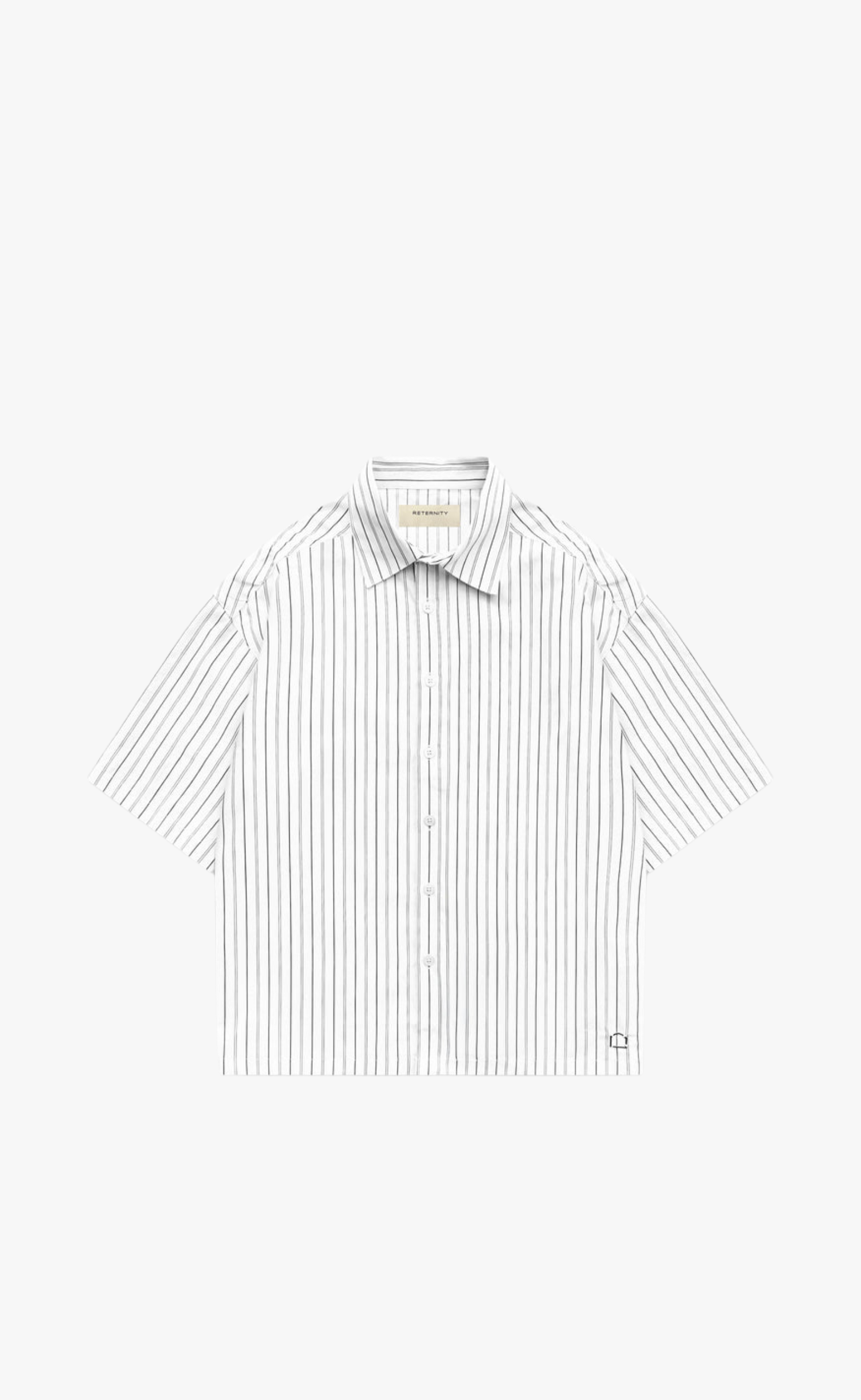 SIGNE BLACK STRIPED SHIRT