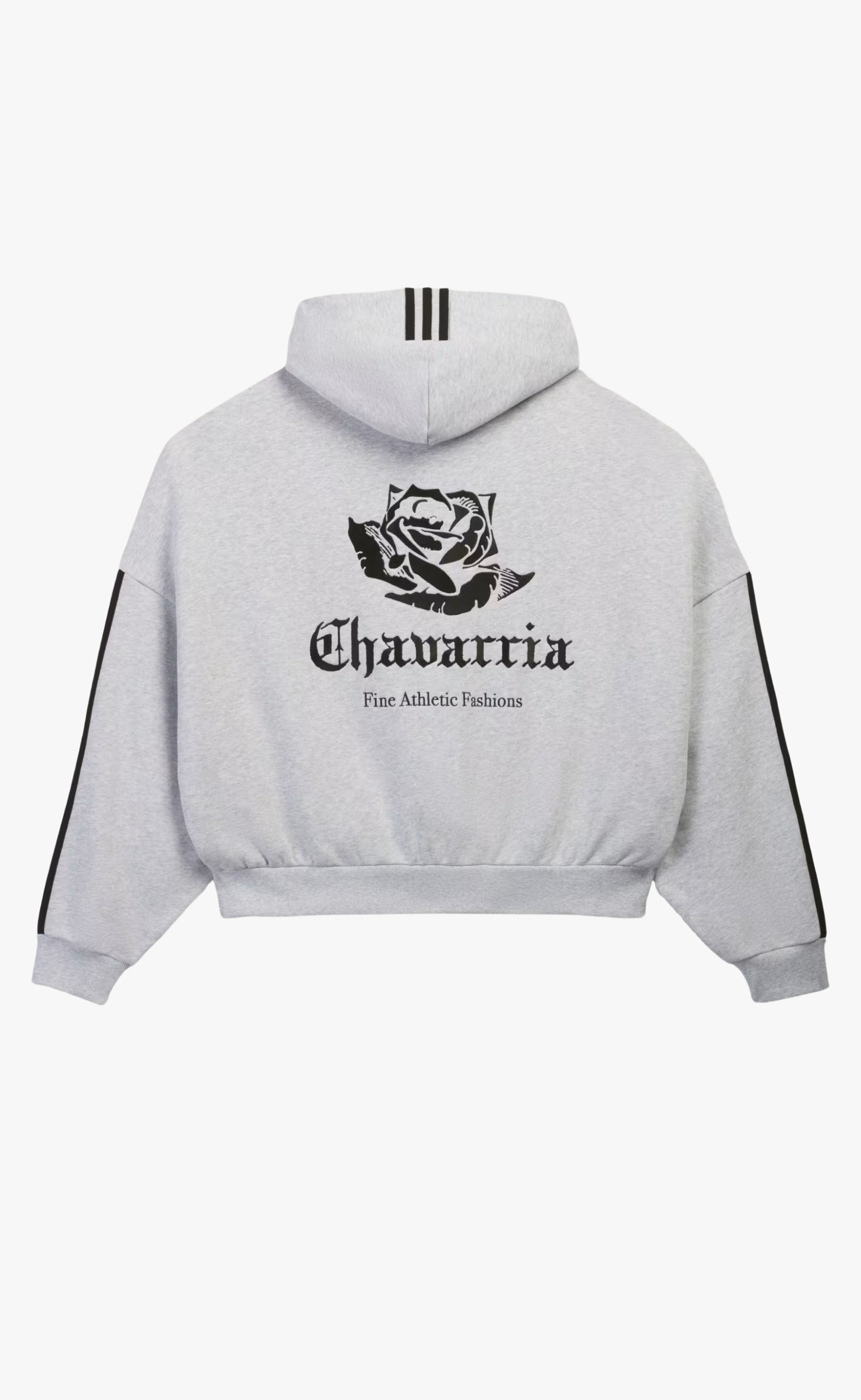 WC LOHO GREY ZIP HOODIE