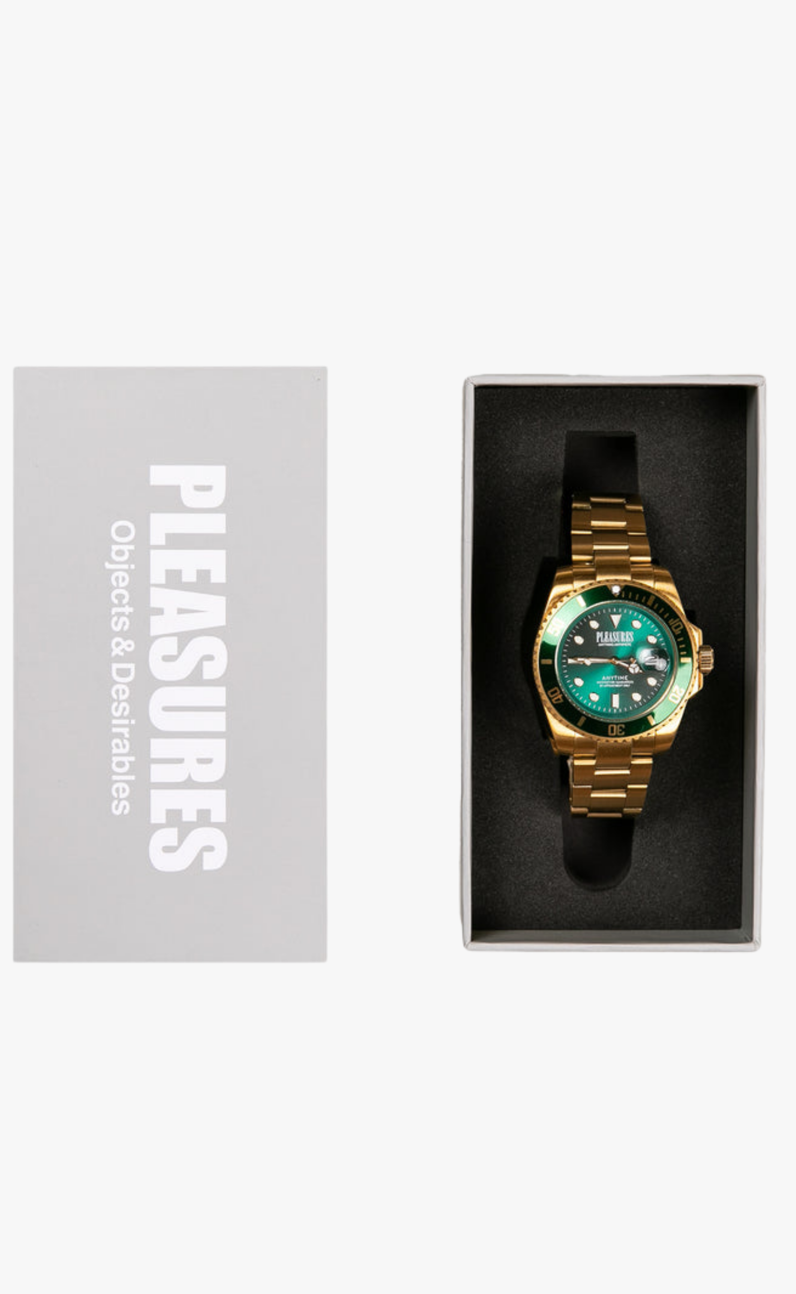 ANYTIME GOLDGREEN WATCH