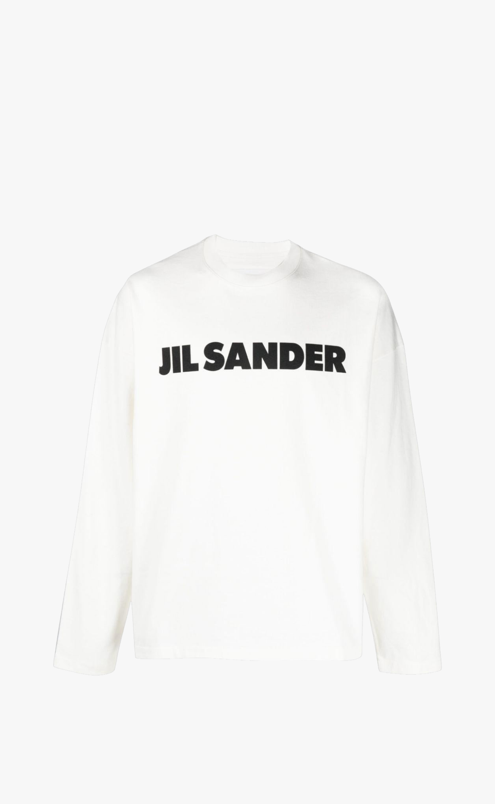 JIL SANDER PRINTED LOGO PORCELAIN LONGSLEEVE
