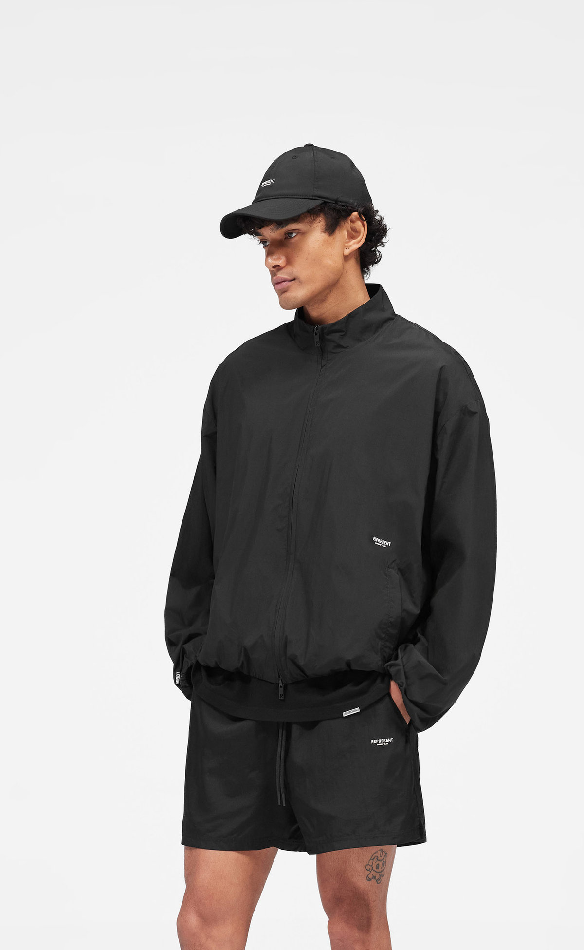 MICRO OWNERS CLUB BOMBER BLACK JACKET