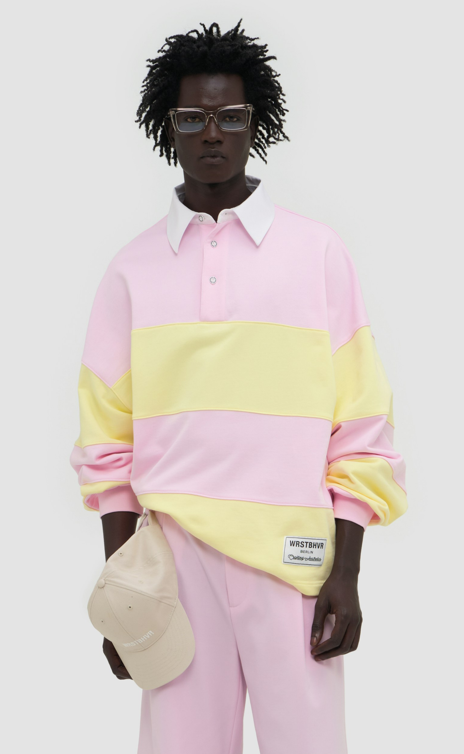 GERI POLO PINK TULLE SWEATER