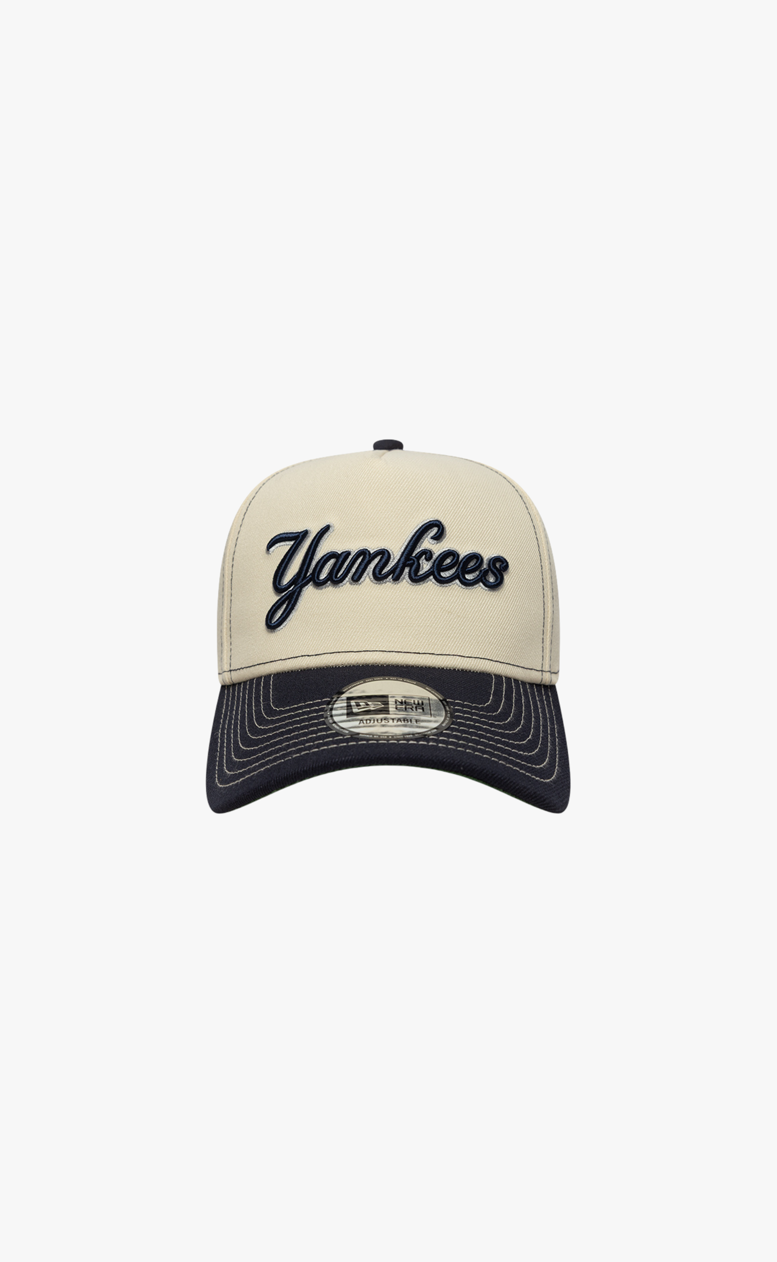 NEW YORK YANKEES CITY ICON E-FRAME 9FORTY CREAM NAVY HAT