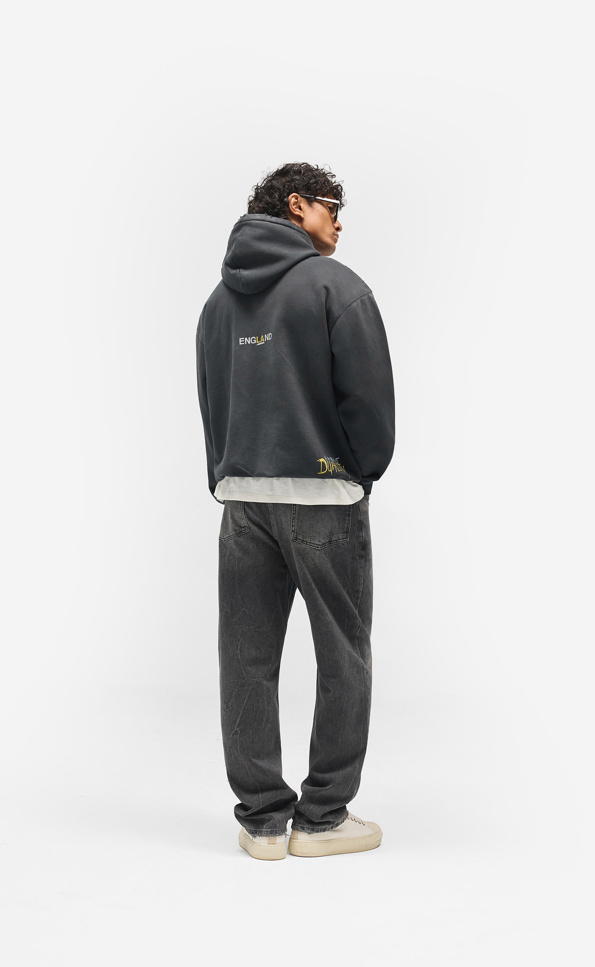 HEATON DENIM DIFFUSED BLACK JEANS