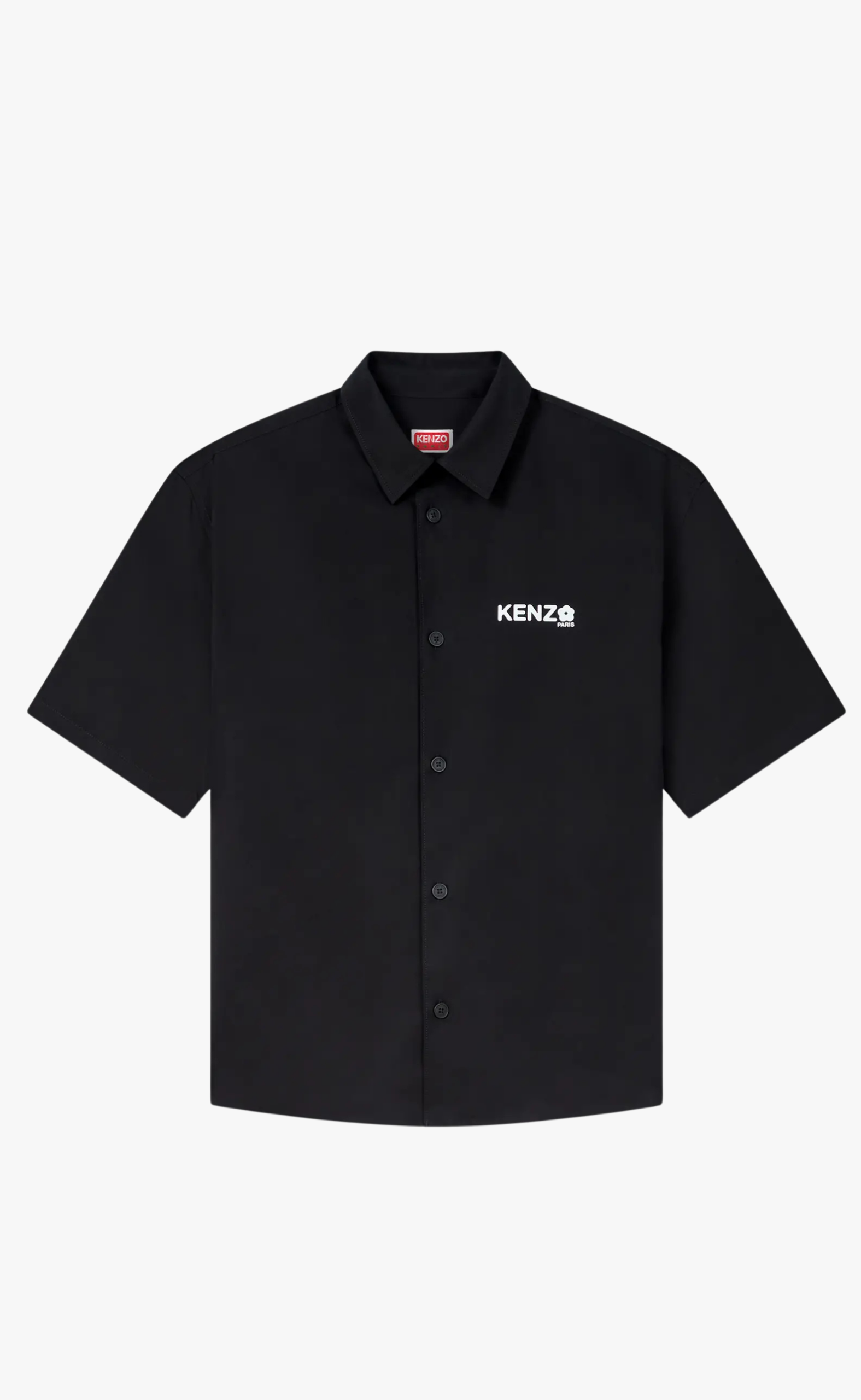 BOKE FLOWER 2.0 SHORT SLEEVE BLACK SHIRT