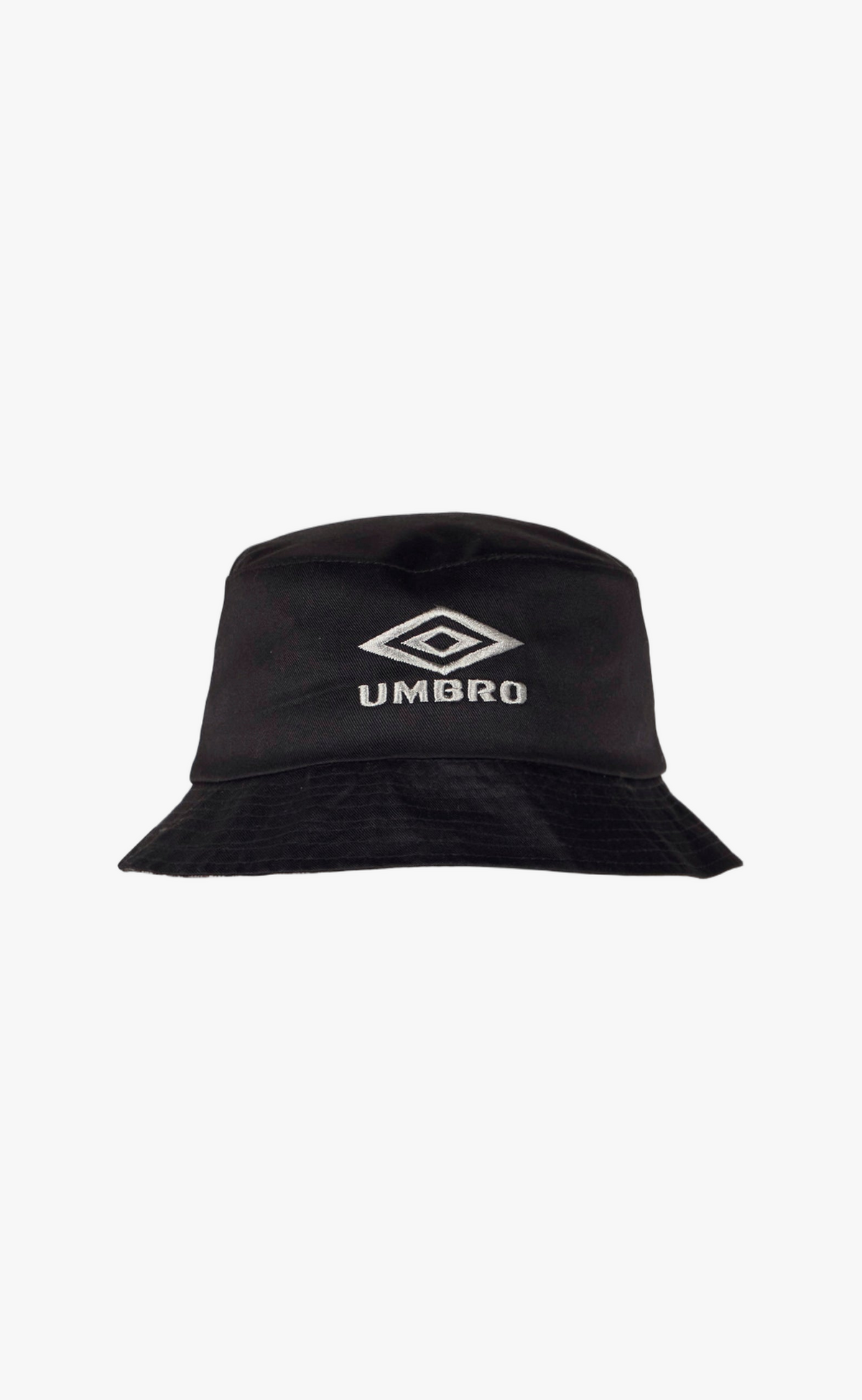 REVERSIBLE BUCKET BLACK HAT