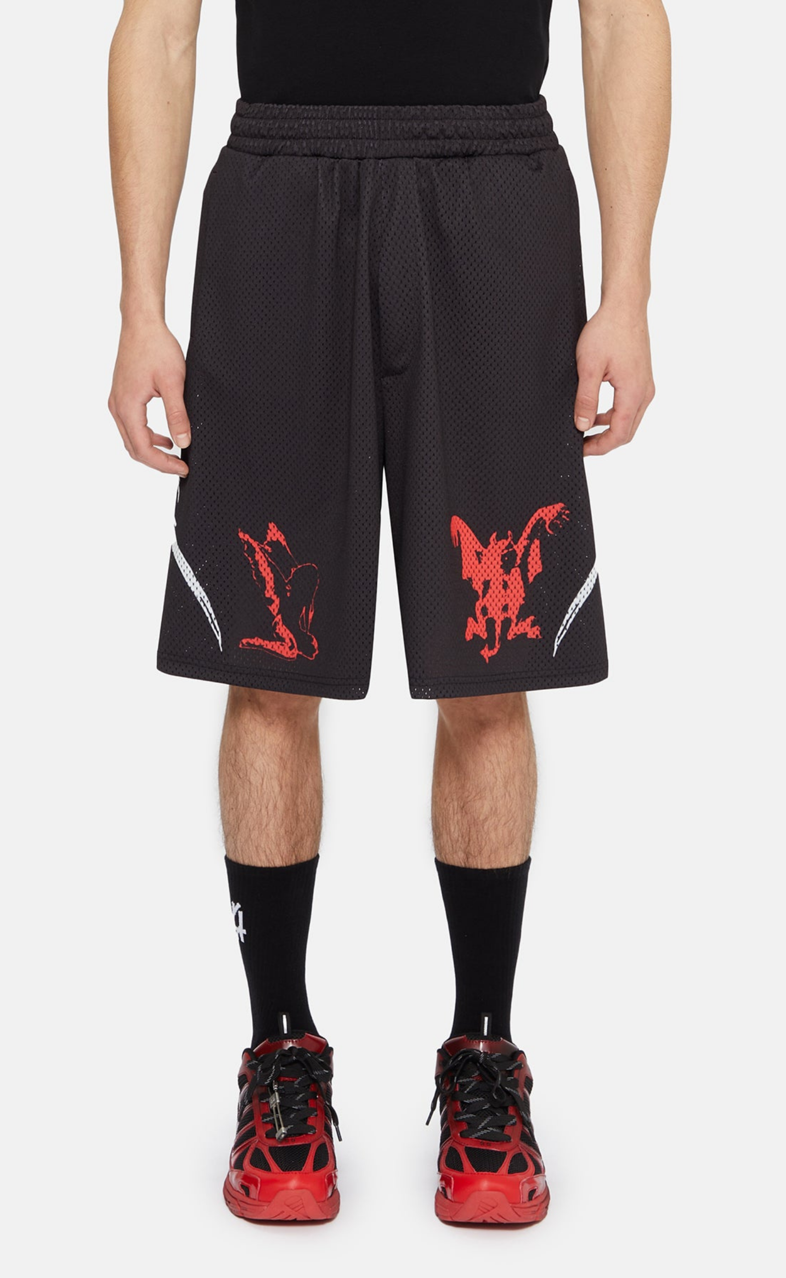 Y2K BLACK SHORTS