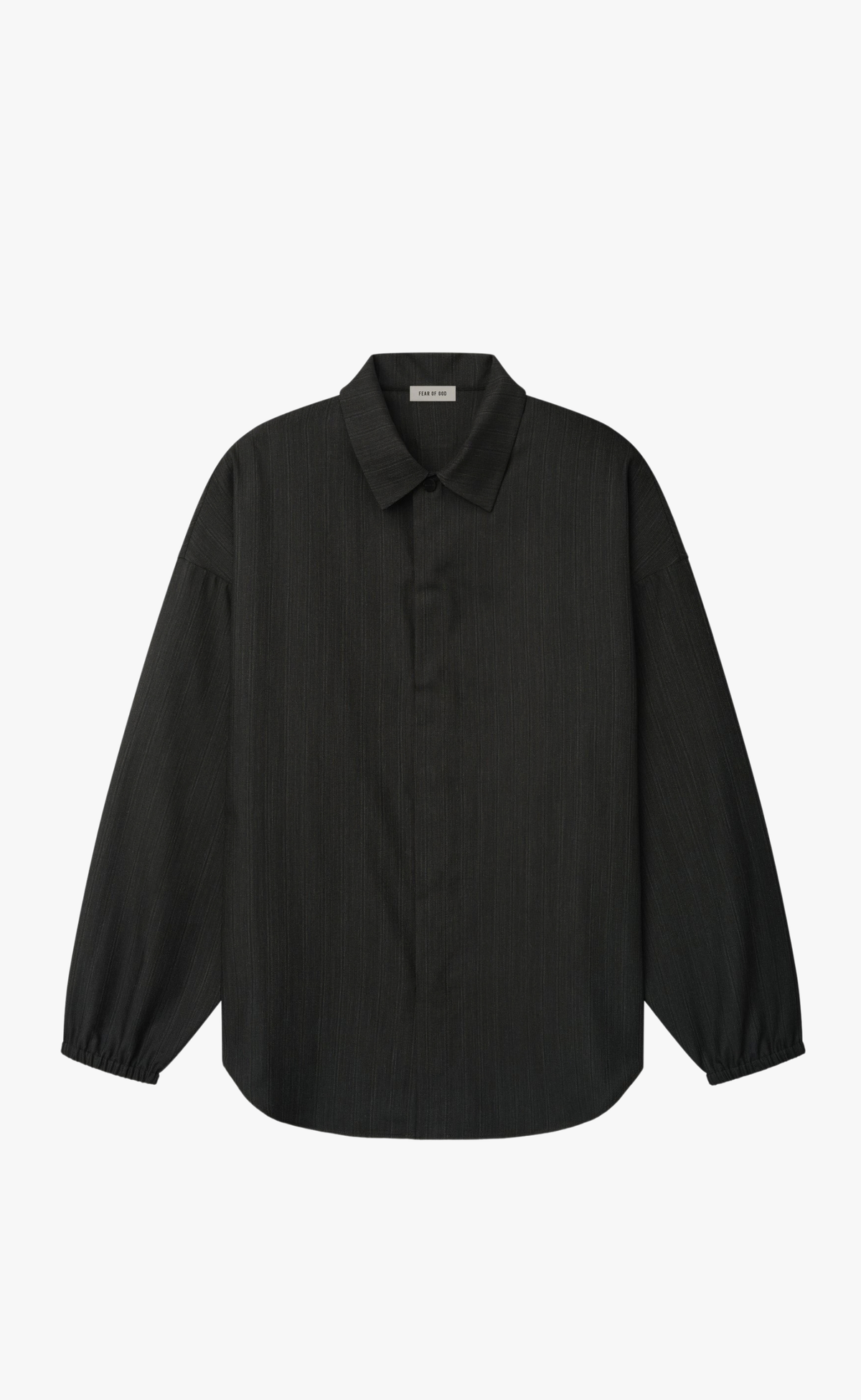 NYLON RIPSTOP TECH BLACK JACKET