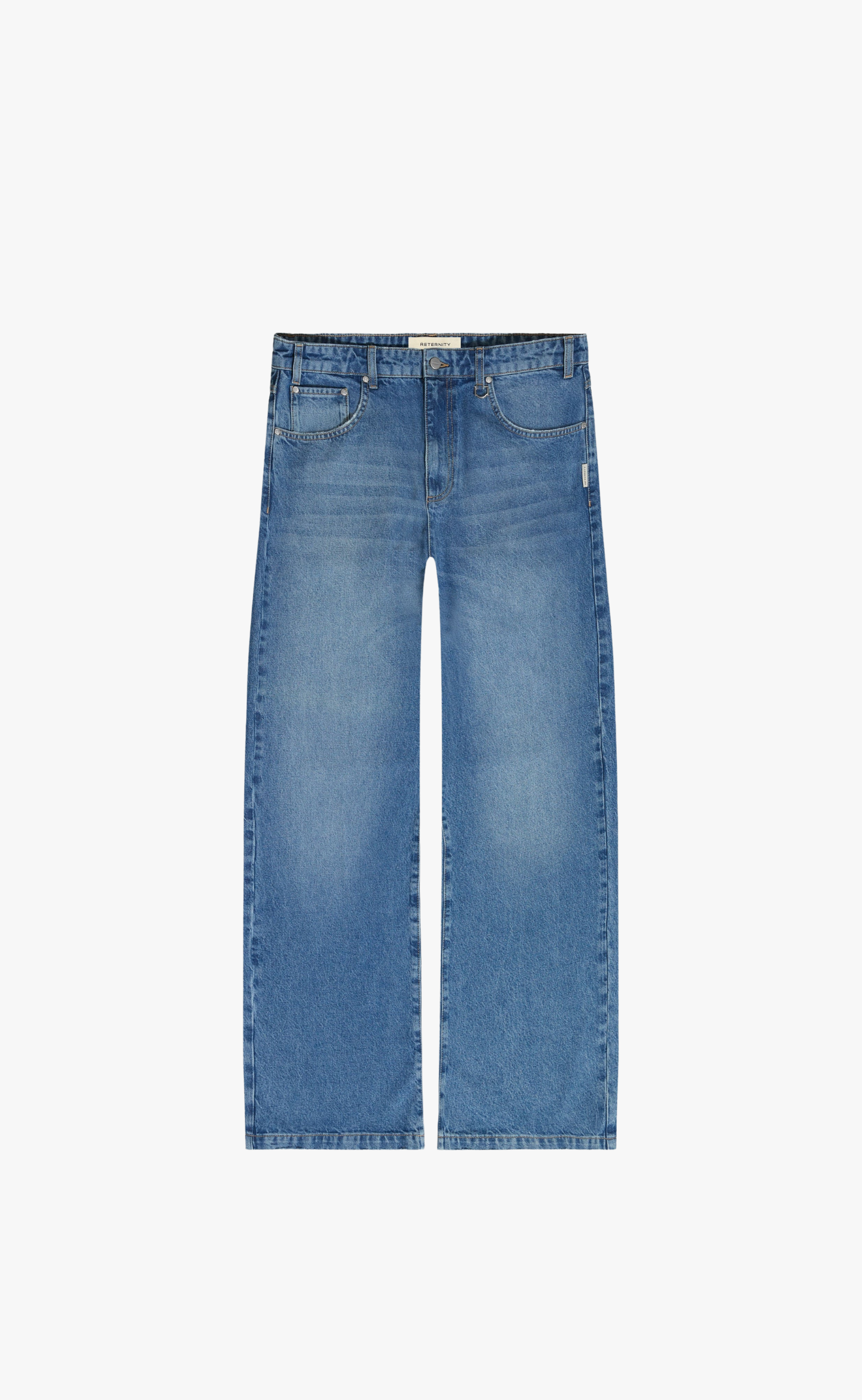 ESSENTIAL BAGGY DENIM  CLASSIC BLUE PANTS
