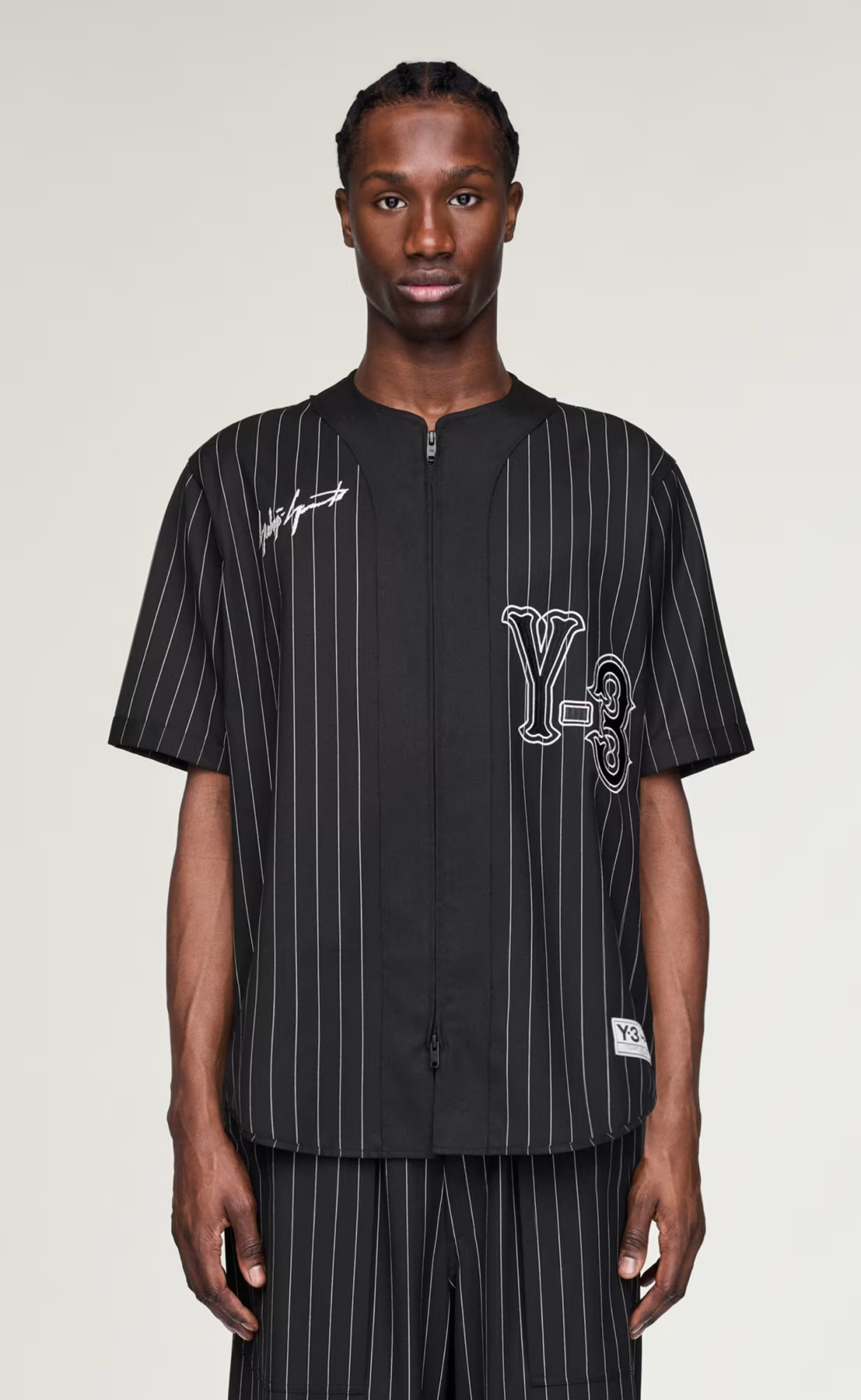 Y-3 ELITE 5 BASEBALL BLACK SHIRT