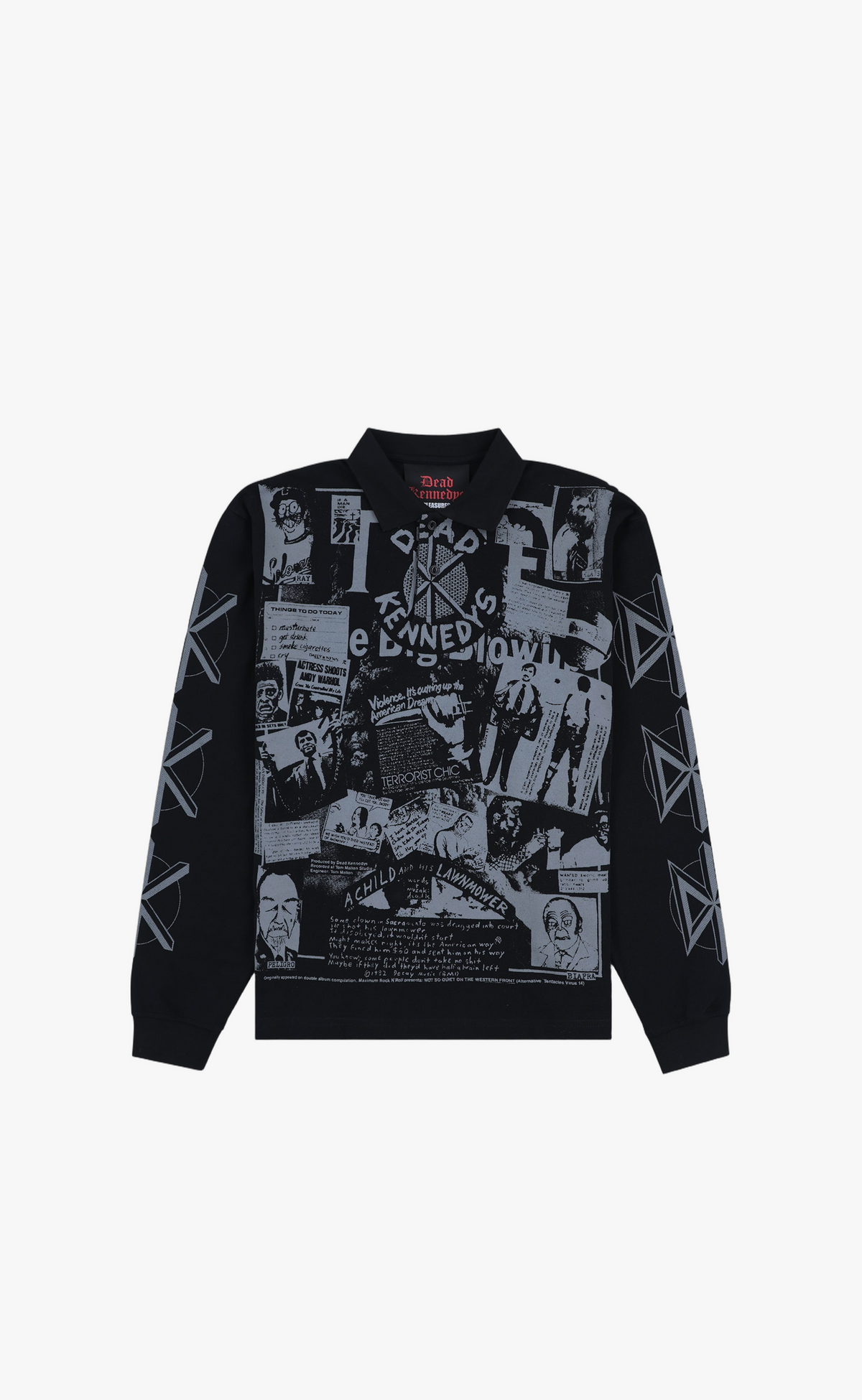 POSTER POLO BLACK CREWNECK