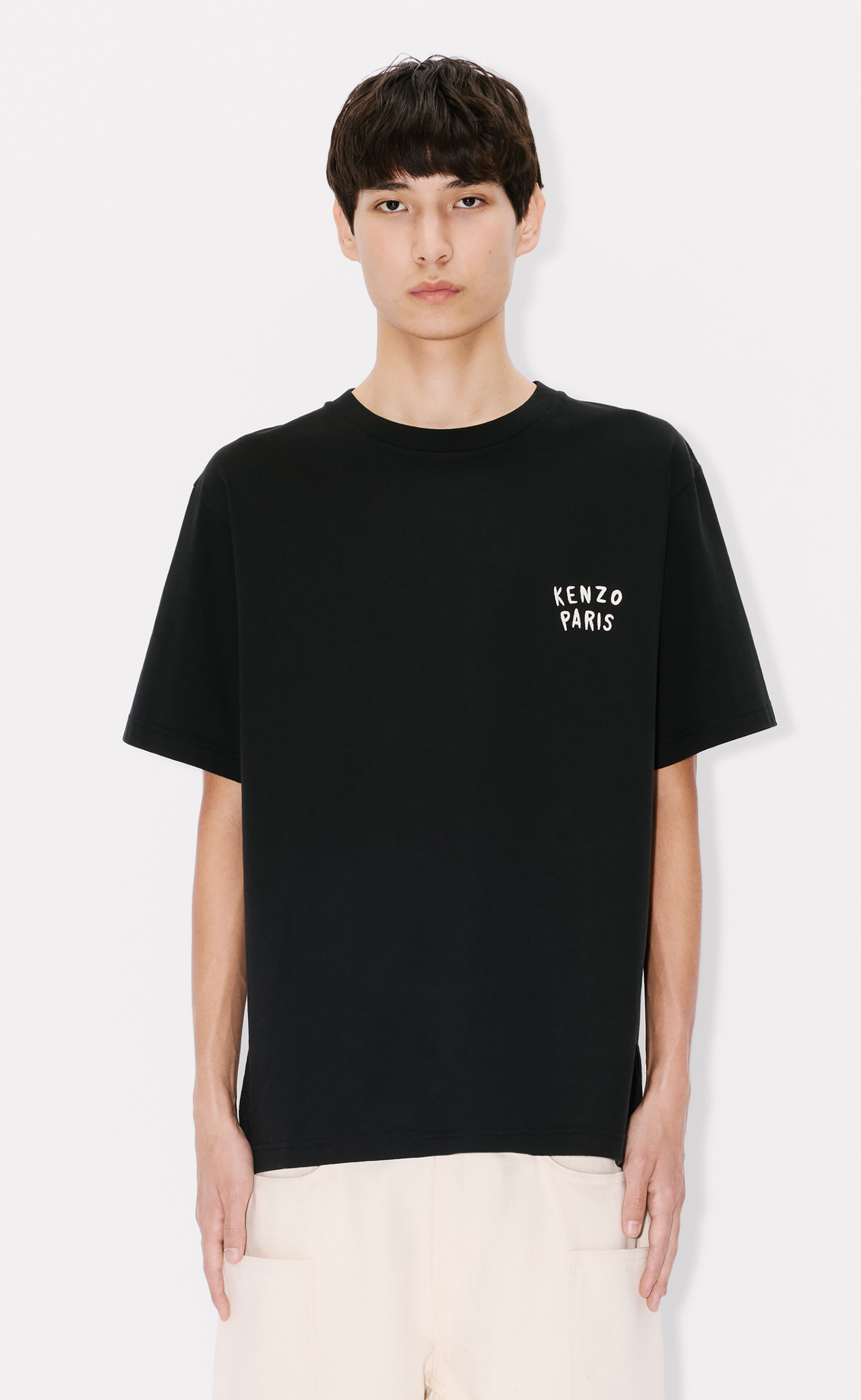 GOTS KENZO BOKE HEART OVERSIZE BLACK T-SHIRT