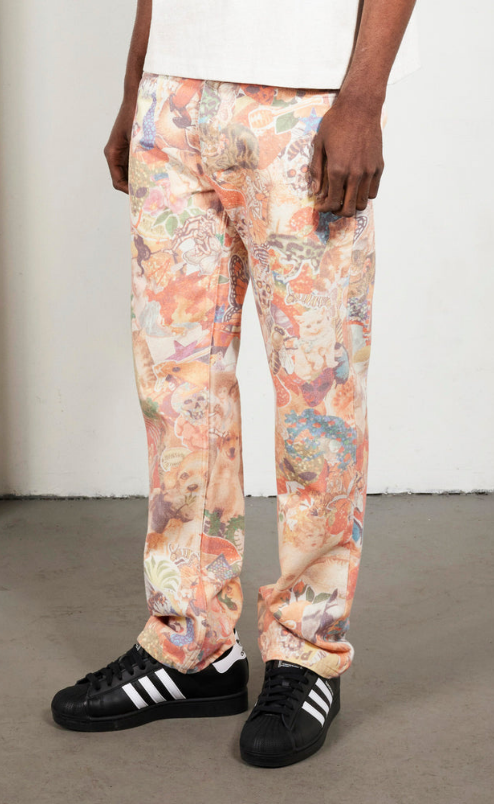 STICKERS STRAIGHT LEG MULTI JEANS