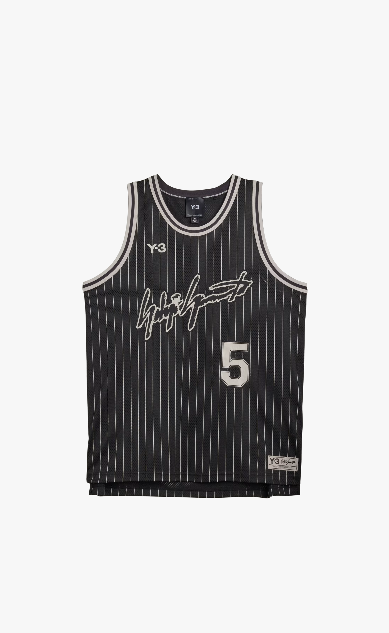 Y-3 EDWARDS BASKETBALL BLACK TANK TOP