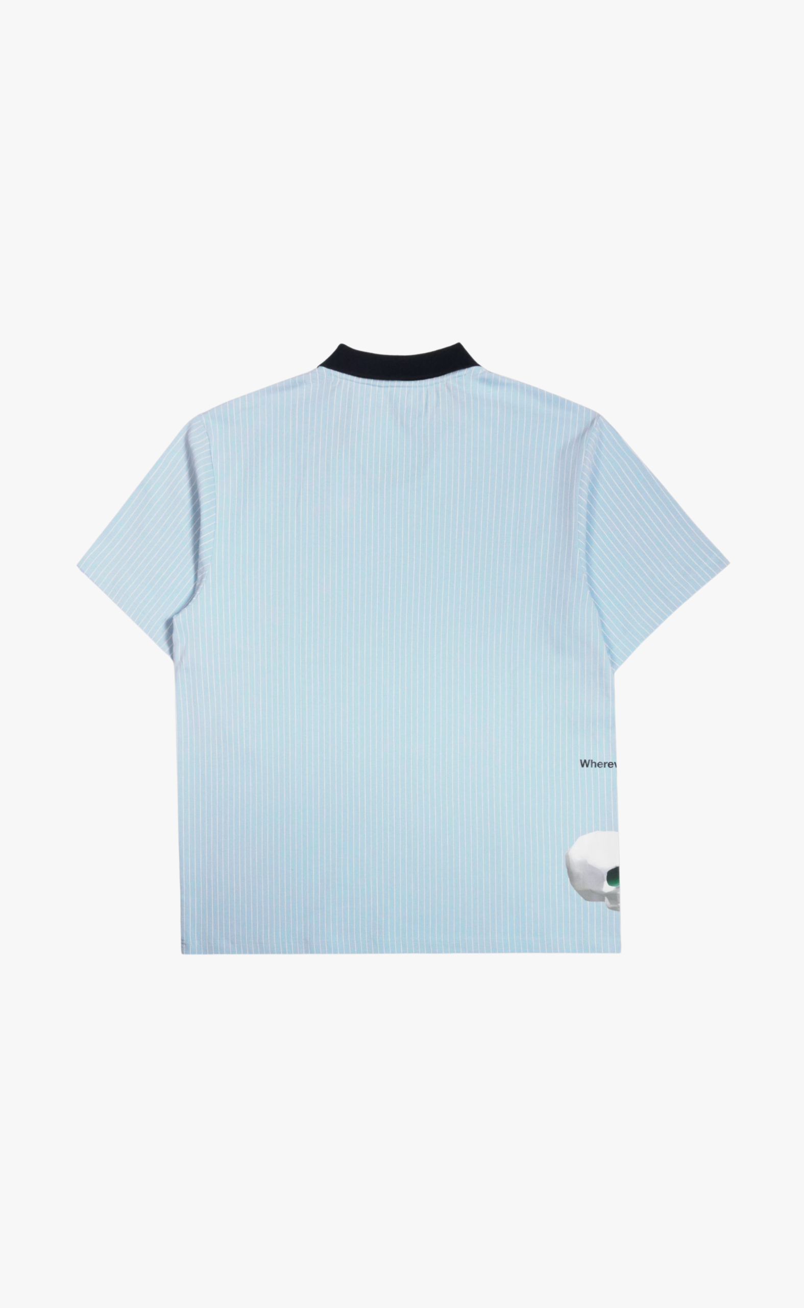 PET POLO BLUE T-SHIRT