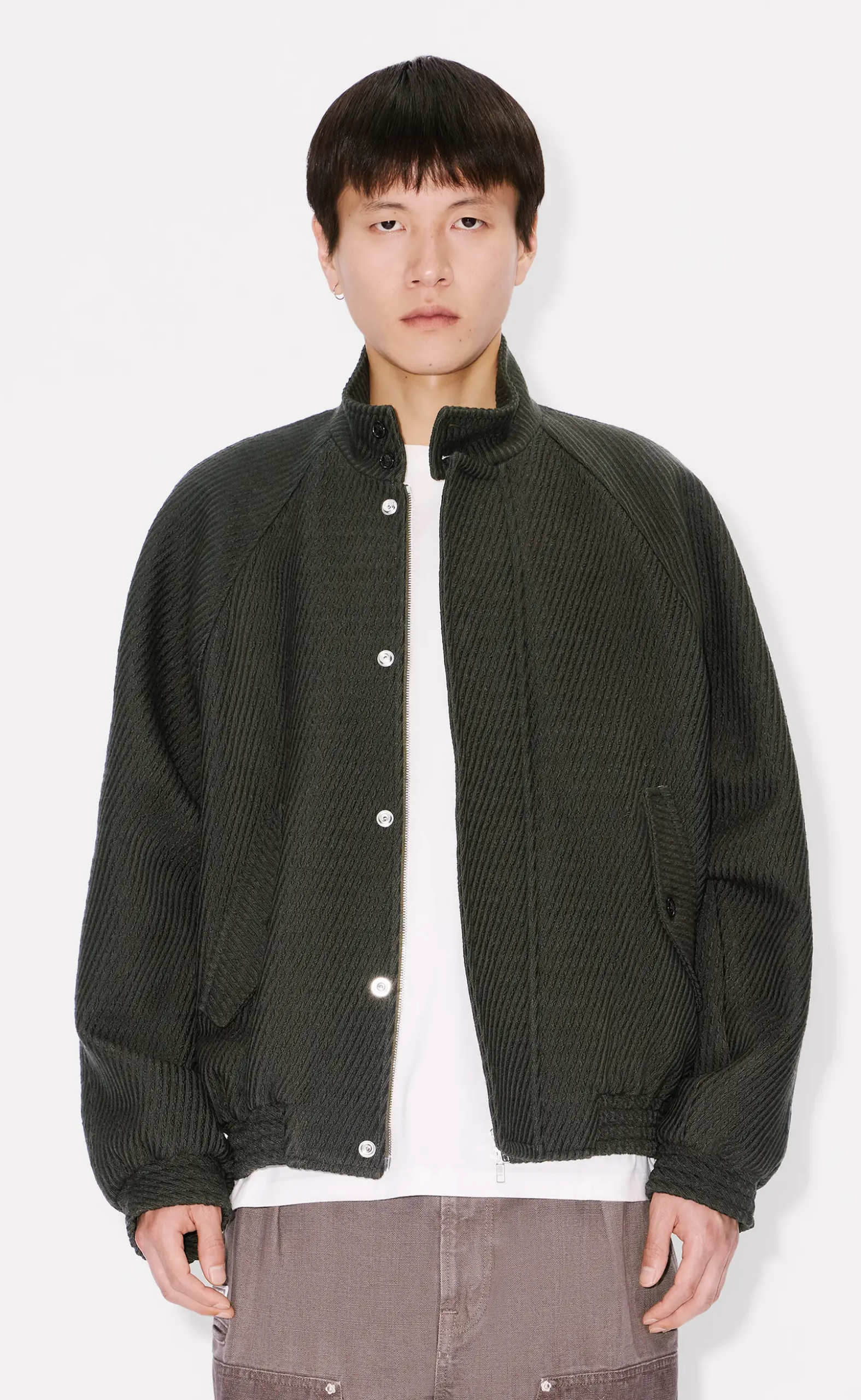 HARRINGTON BLOUSON DARK KHAKI JACKET
