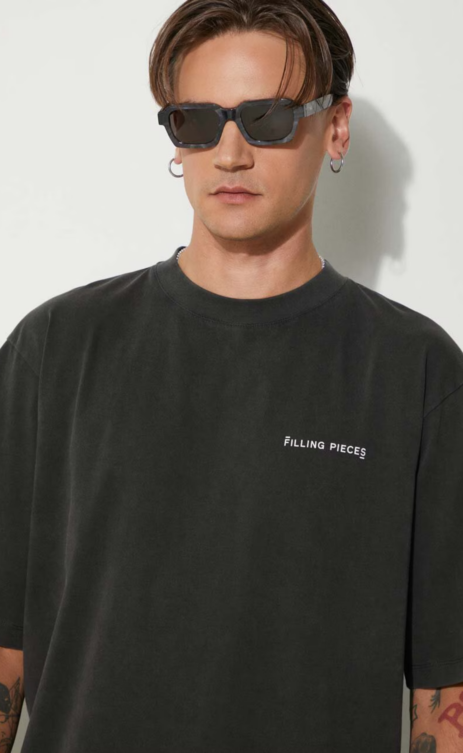 T-SHIRT BOXY VINTAGE BLACK