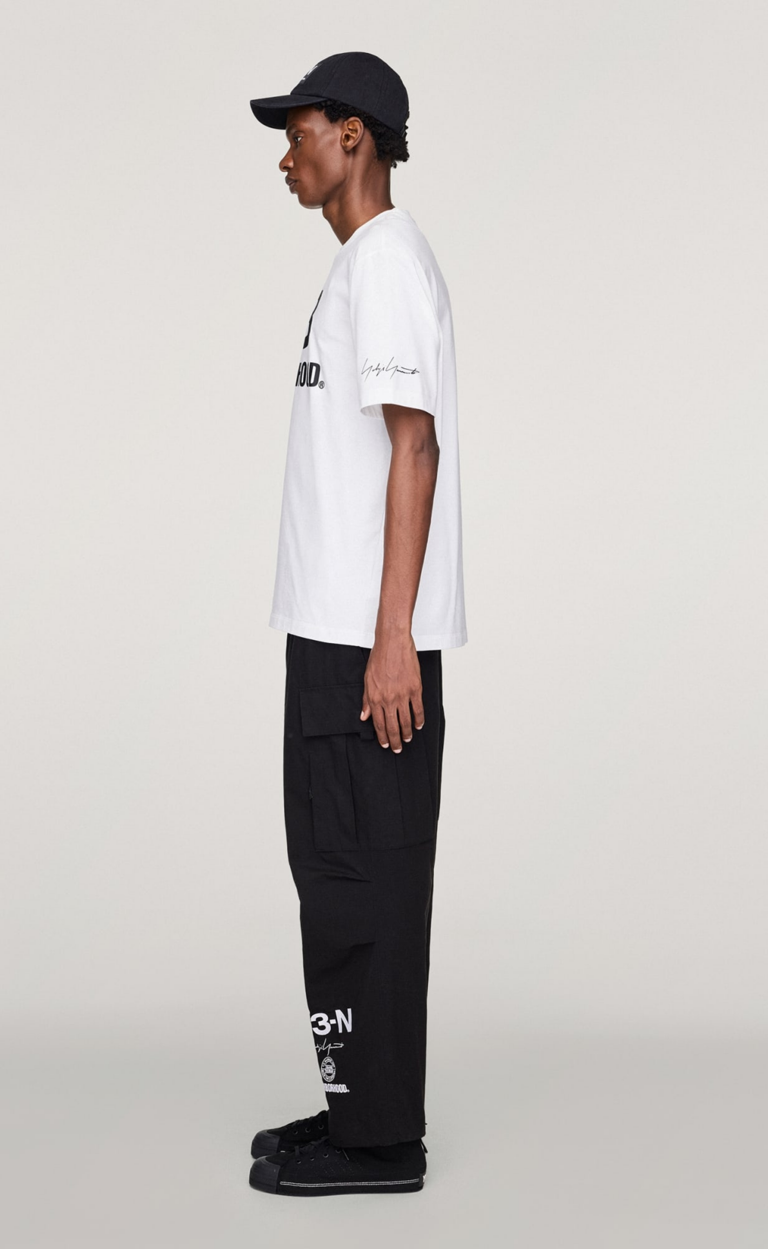 Y-3 NBHD CARGO BLACK PANTS