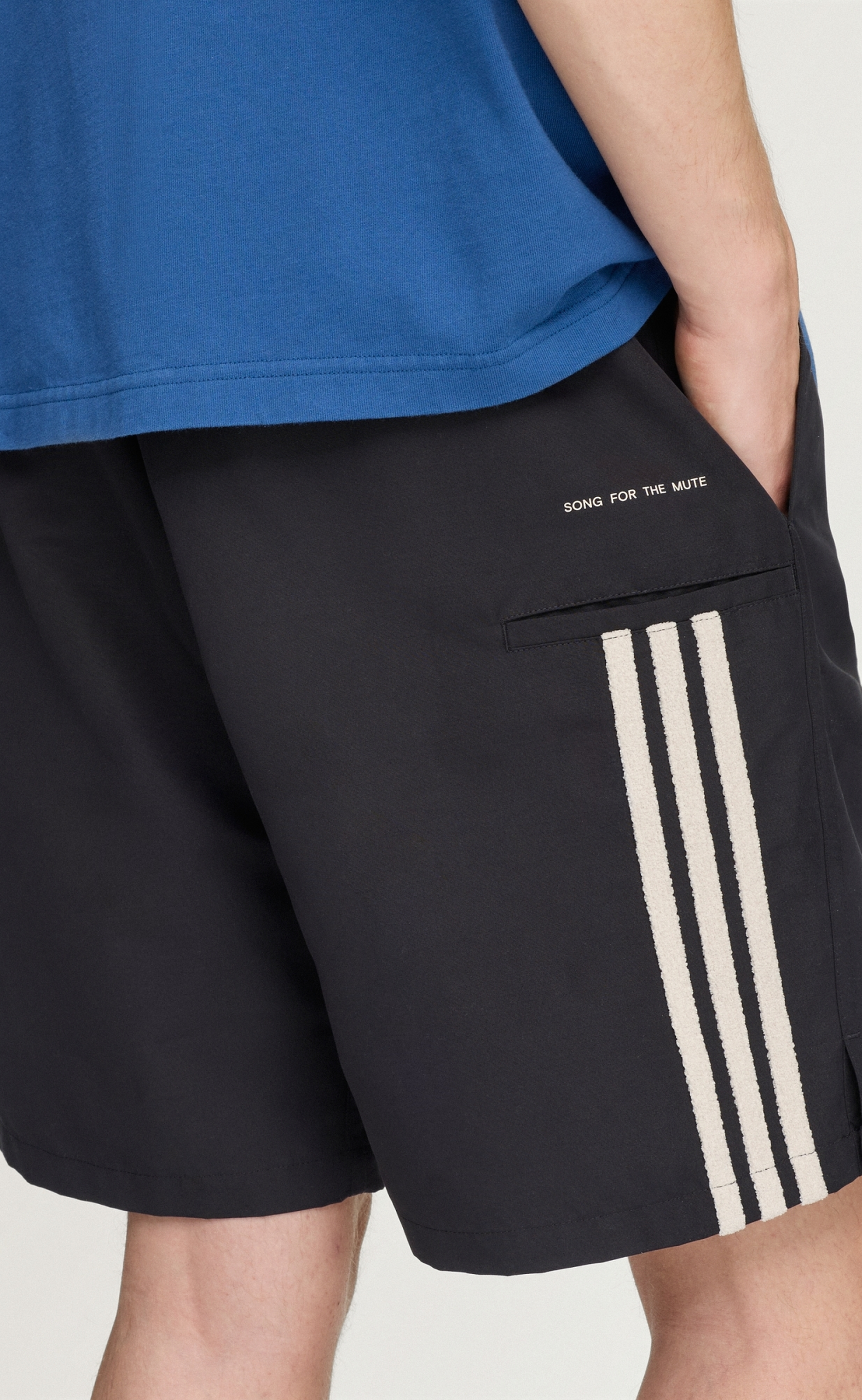 SONG FOR THE MUTE 007 BLACK SHORTS