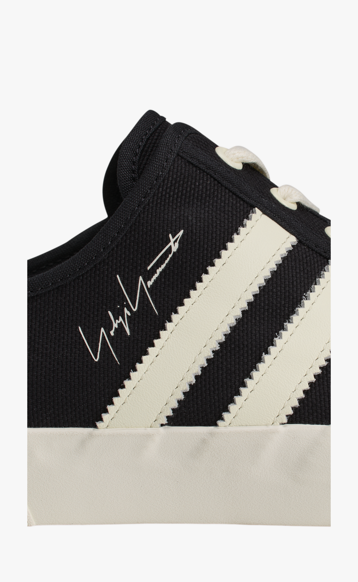 Y-3 NISI LO BLACK WHITE SNEAKER