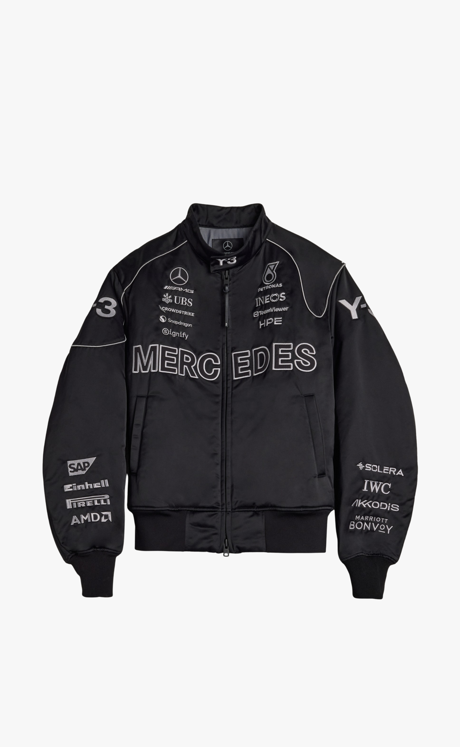 F1 MERCEDES TEAM BLACK JACKET