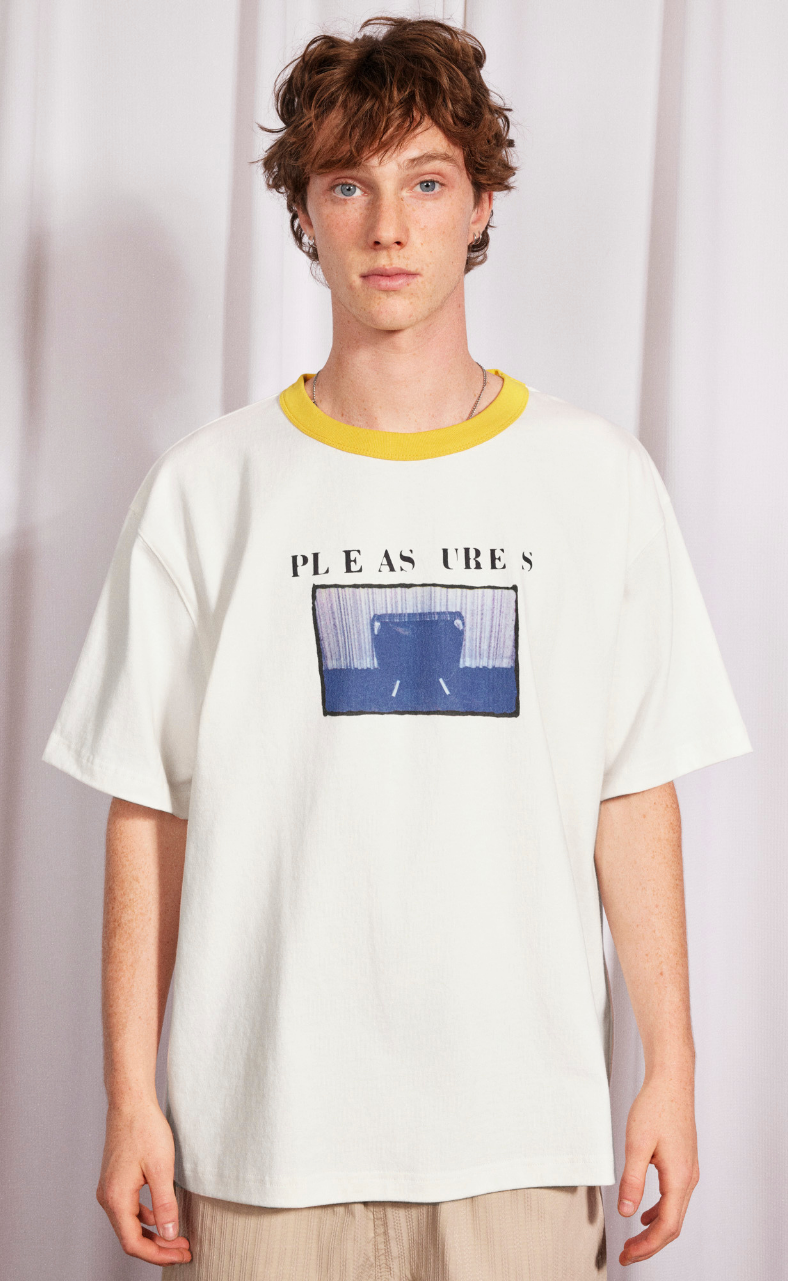 SPEAKING HEAVYWEIGHT WHITE T-SHIRT