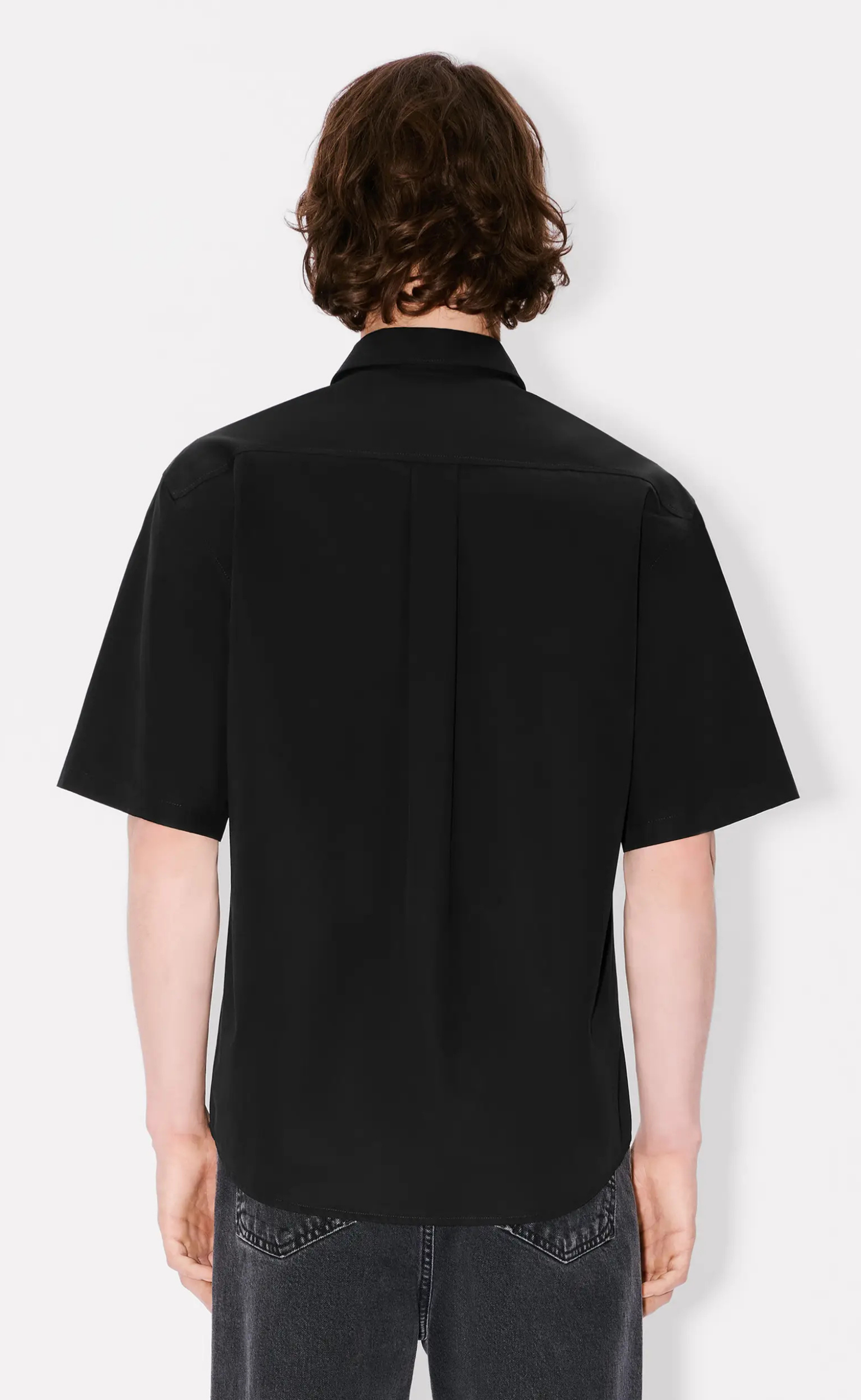 BOKE FLOWER 2.0 SHORT SLEEVE BLACK SHIRT