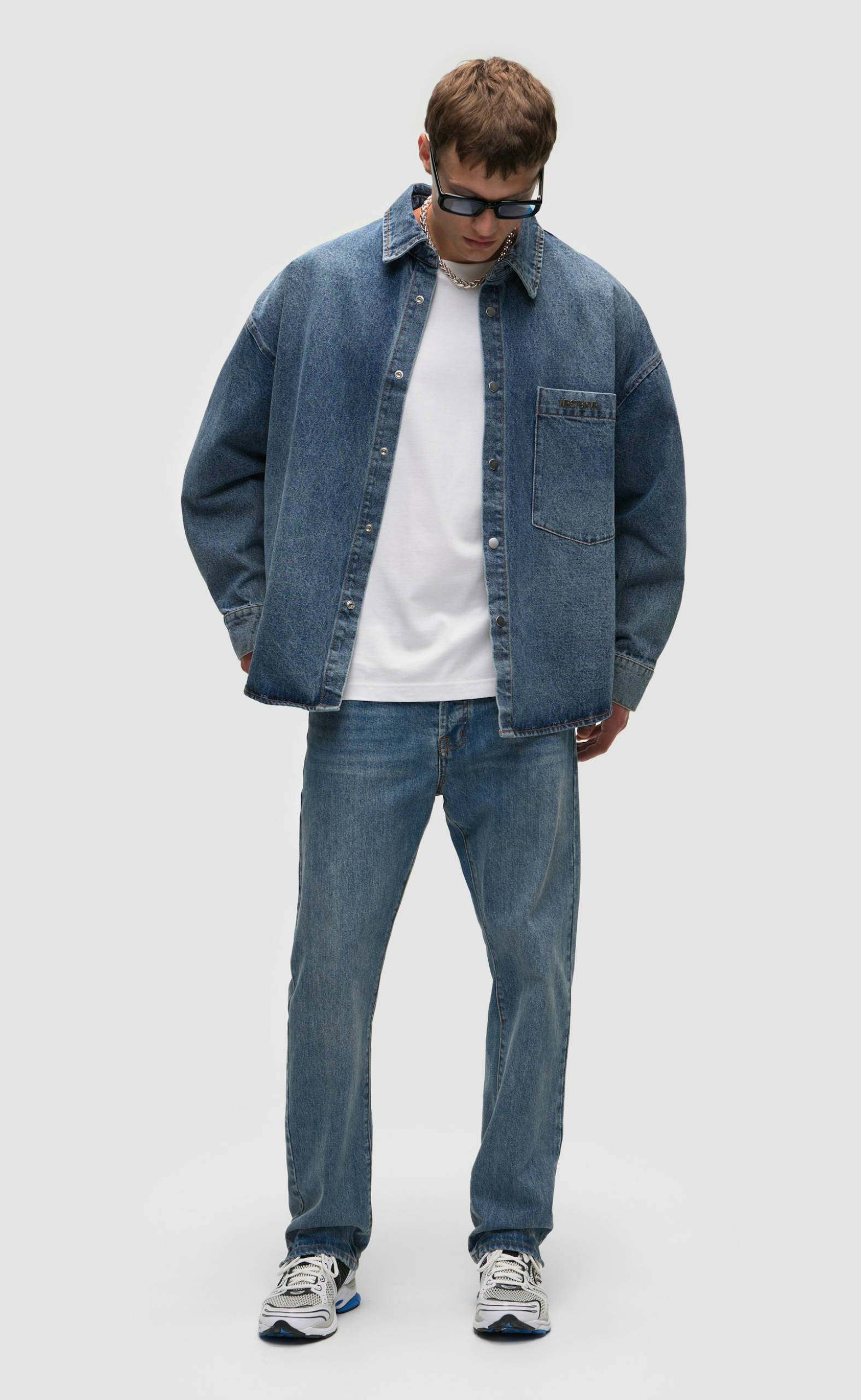 LARGO DENIM CLASSIC BLUE SHIRT