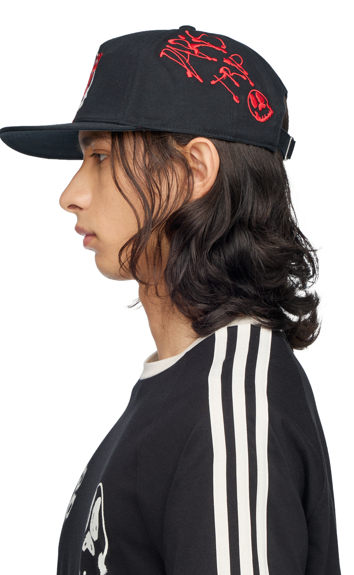 Y-3 CHITO GRAPHIC DAD BLACK HAT