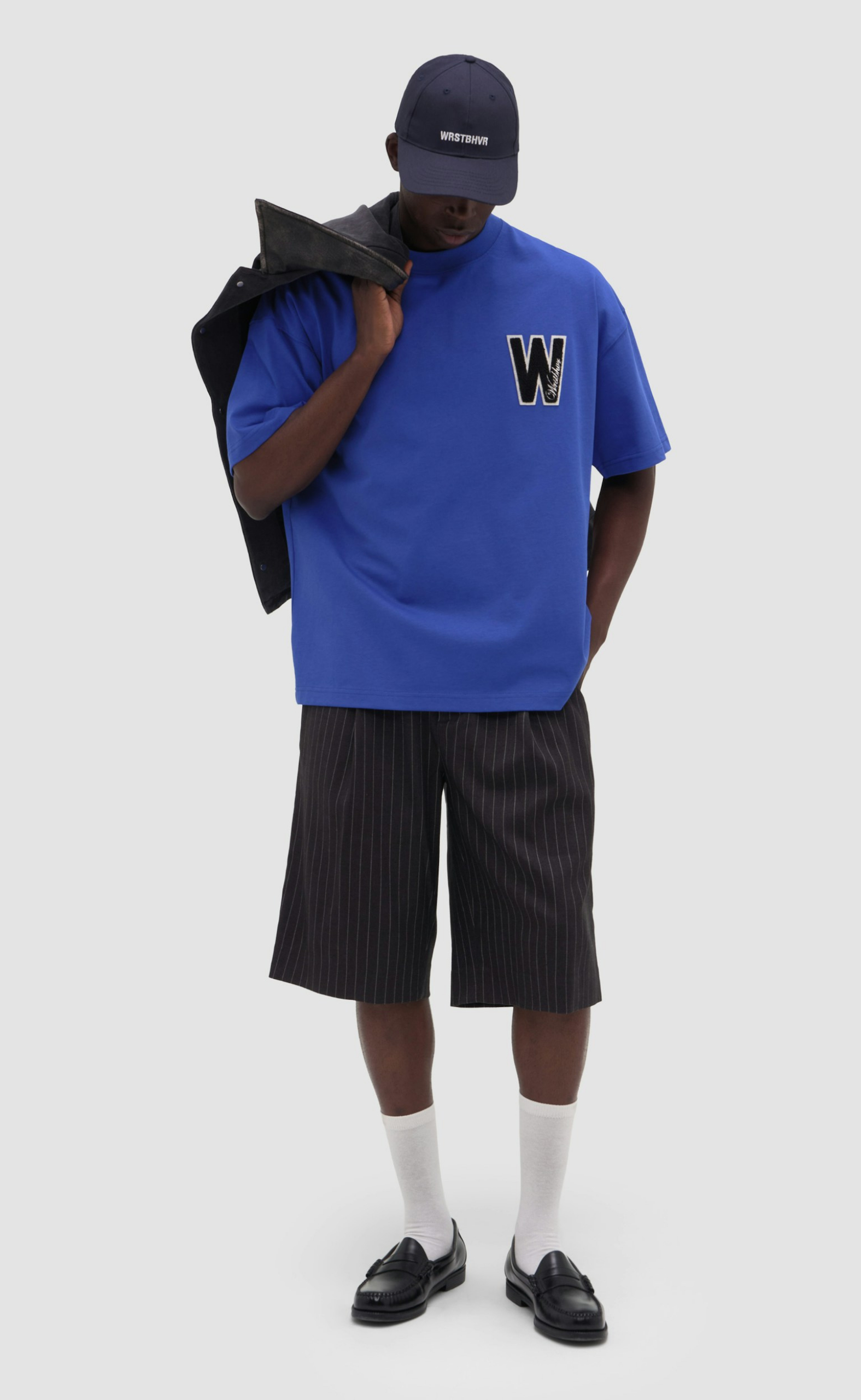 DORIAN GRAY PINSTRIPE SHORTS