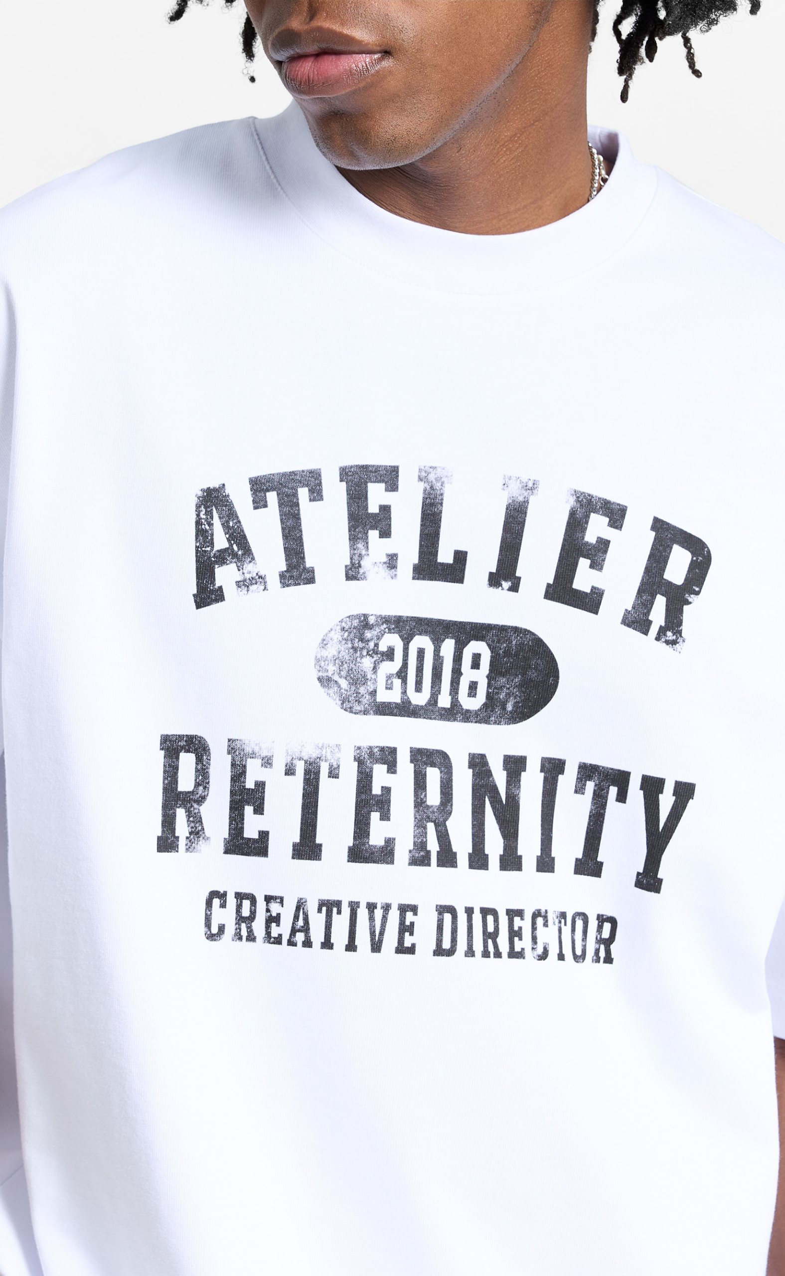 ATELIER EMBLEM WHITE T-SHIRT