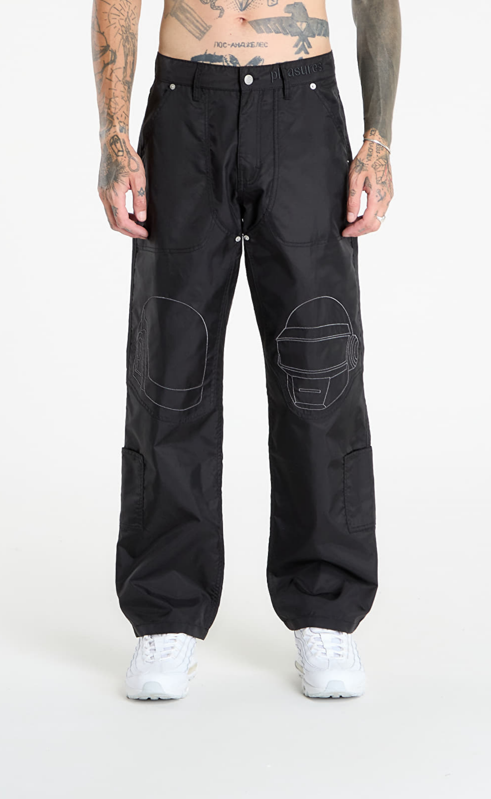 HELMETS NYLON WORK BLACK PANTS