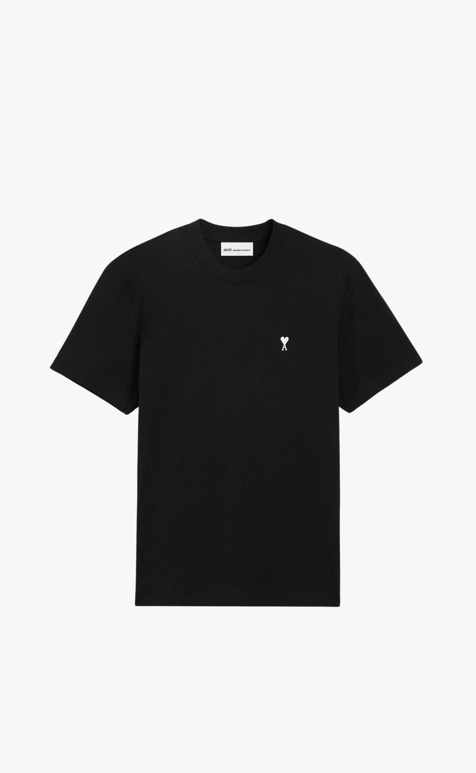 JERSEY CONTRASTED ADC BLACK T-SHIRT