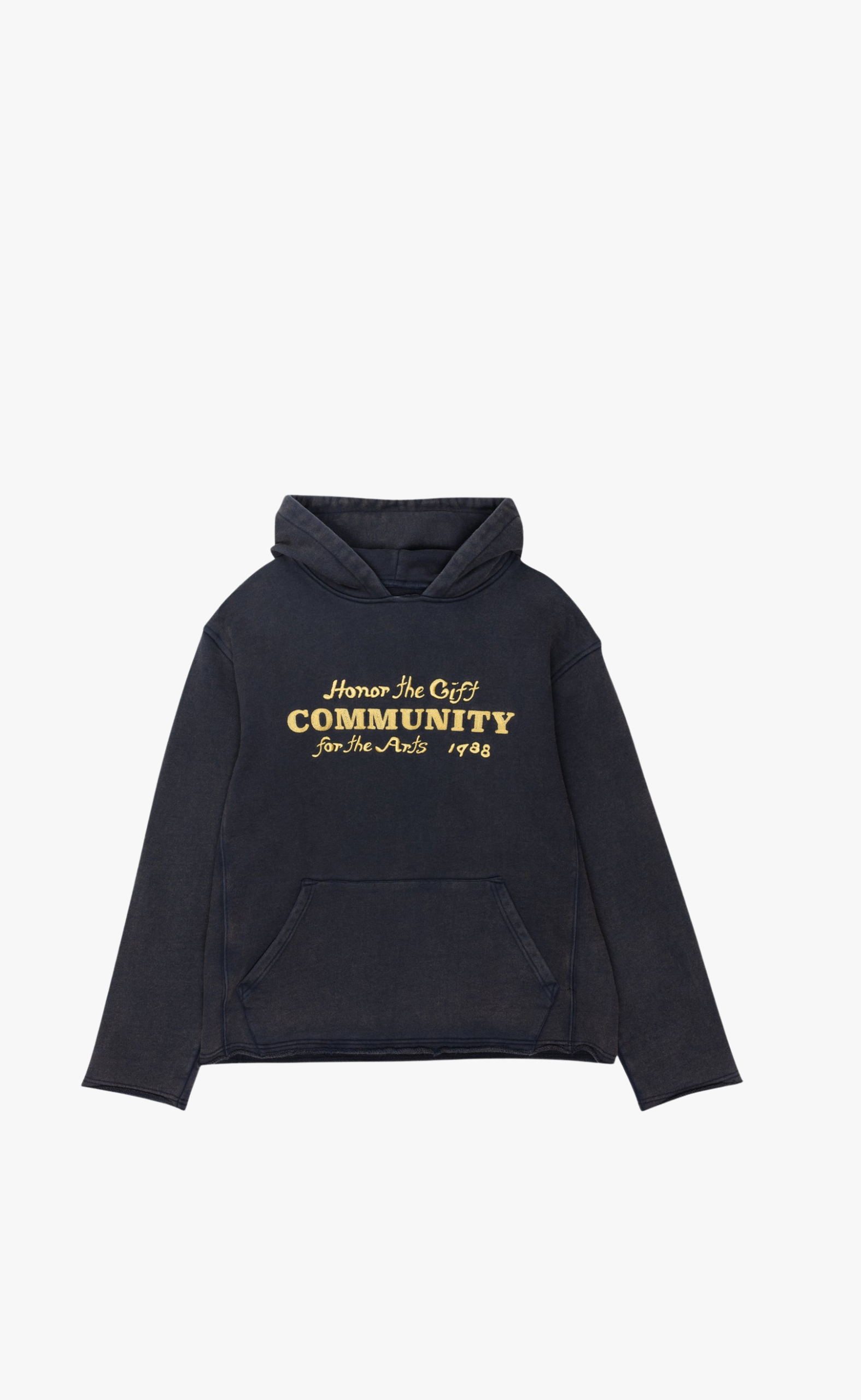 VINTAGE BLACK HOODIE