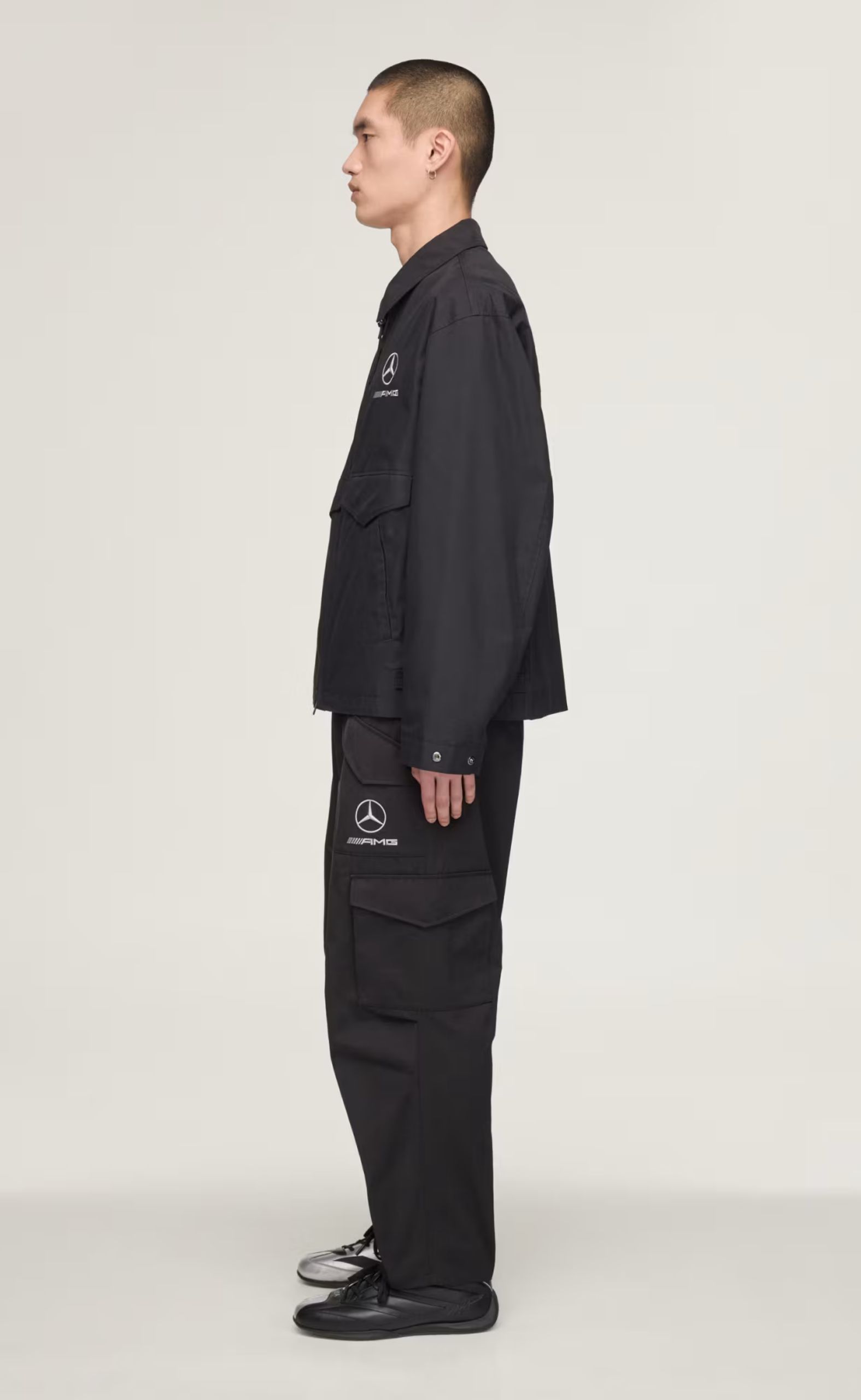 F1 MERCEDES WOLF BLACK JACKET