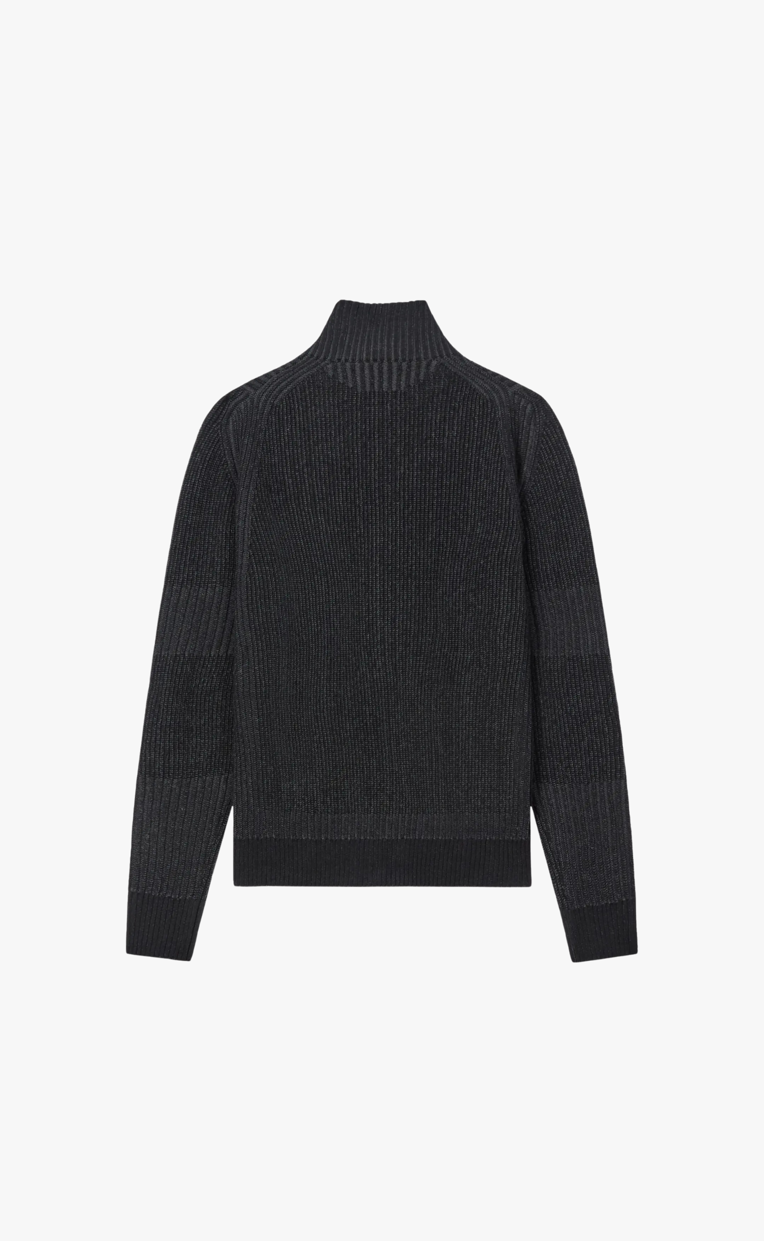 BOKE FLOWER 2.0 ZIPPED CARDIGAN BLACK CARDIGAN