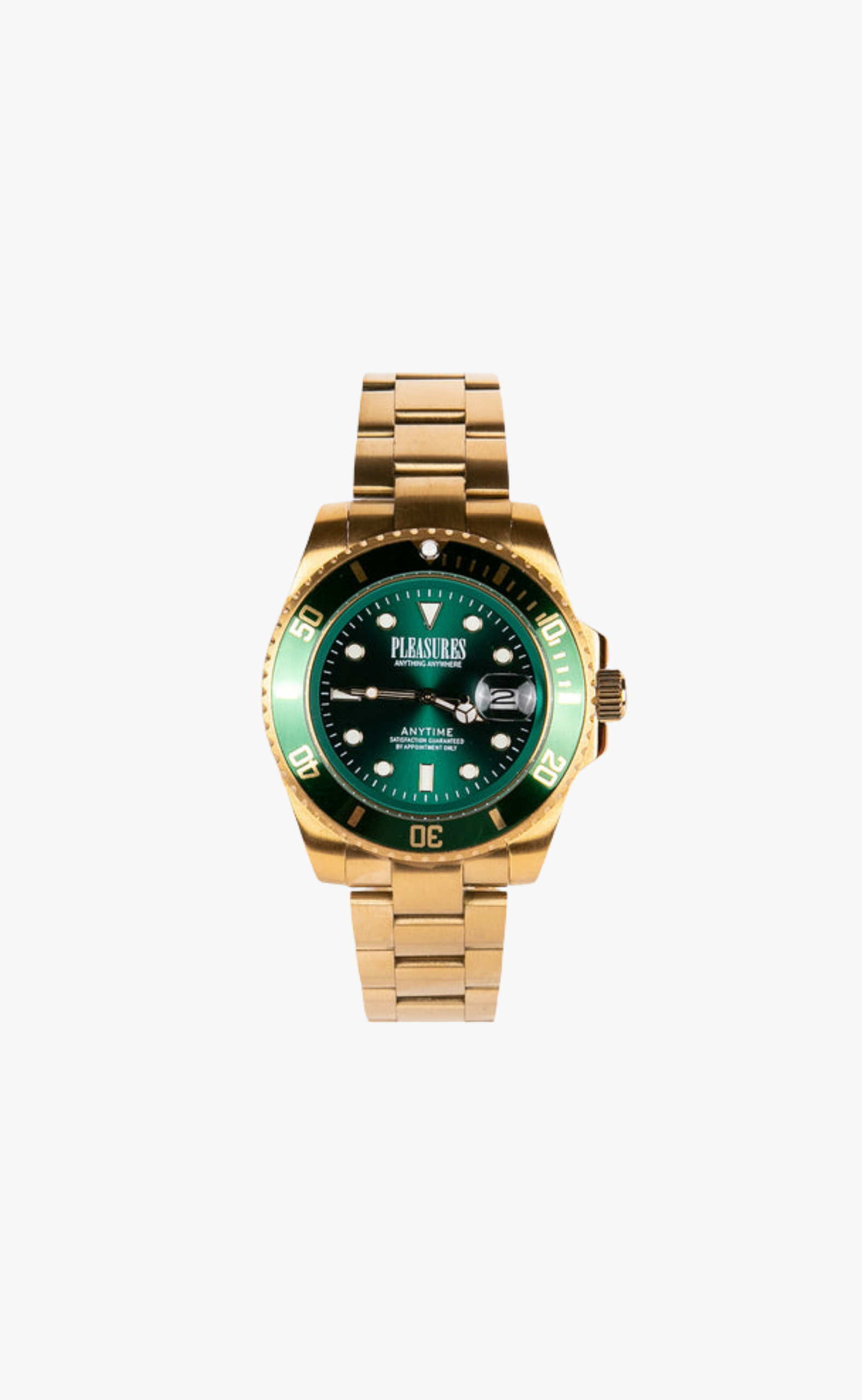 ANYTIME GOLDGREEN WATCH
