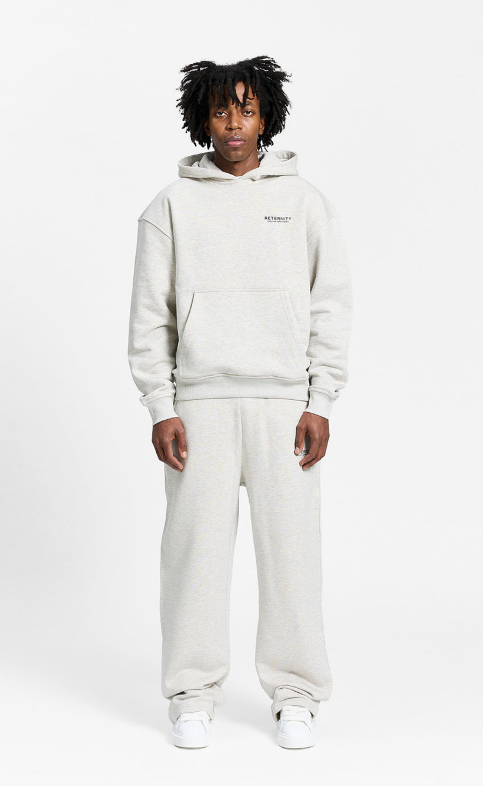 CREATIVE DEPT MELANGE GREY HOODIE