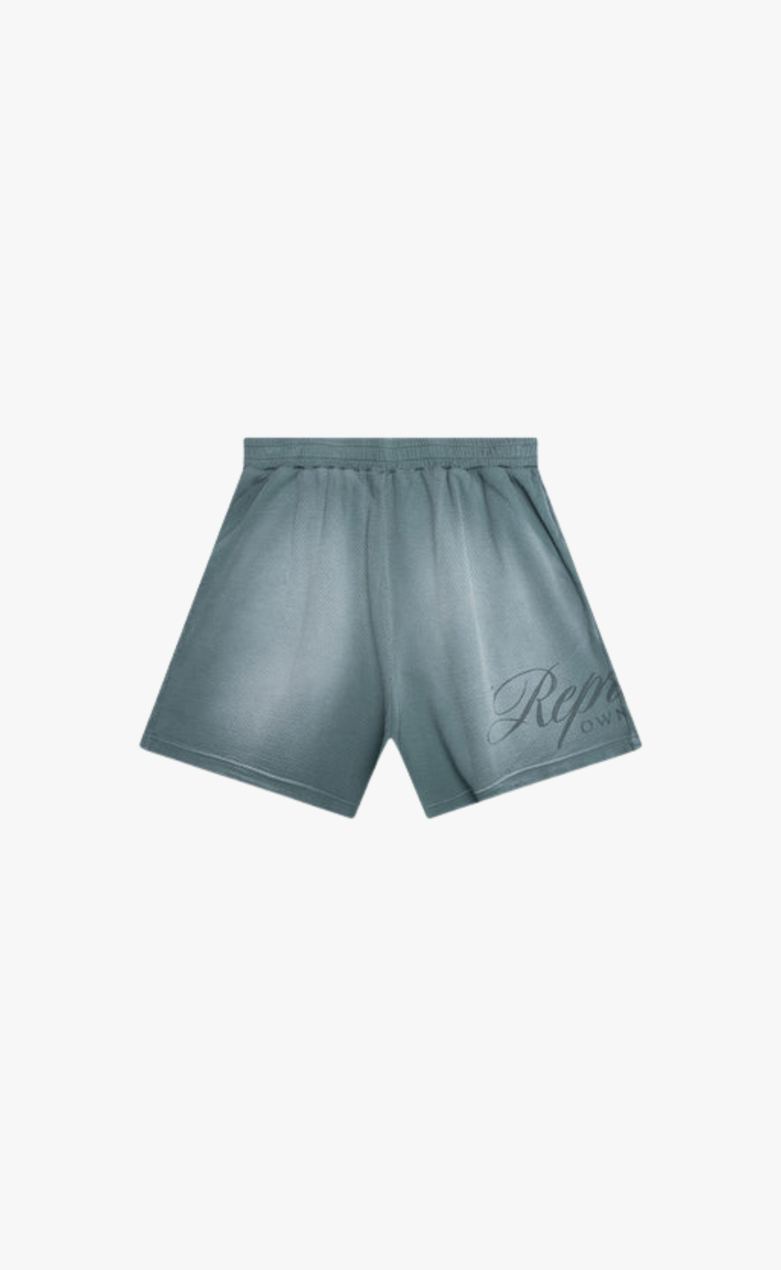 OWNERS CLUB SCRIPT MESH VINTAGE GREEN SHORTS