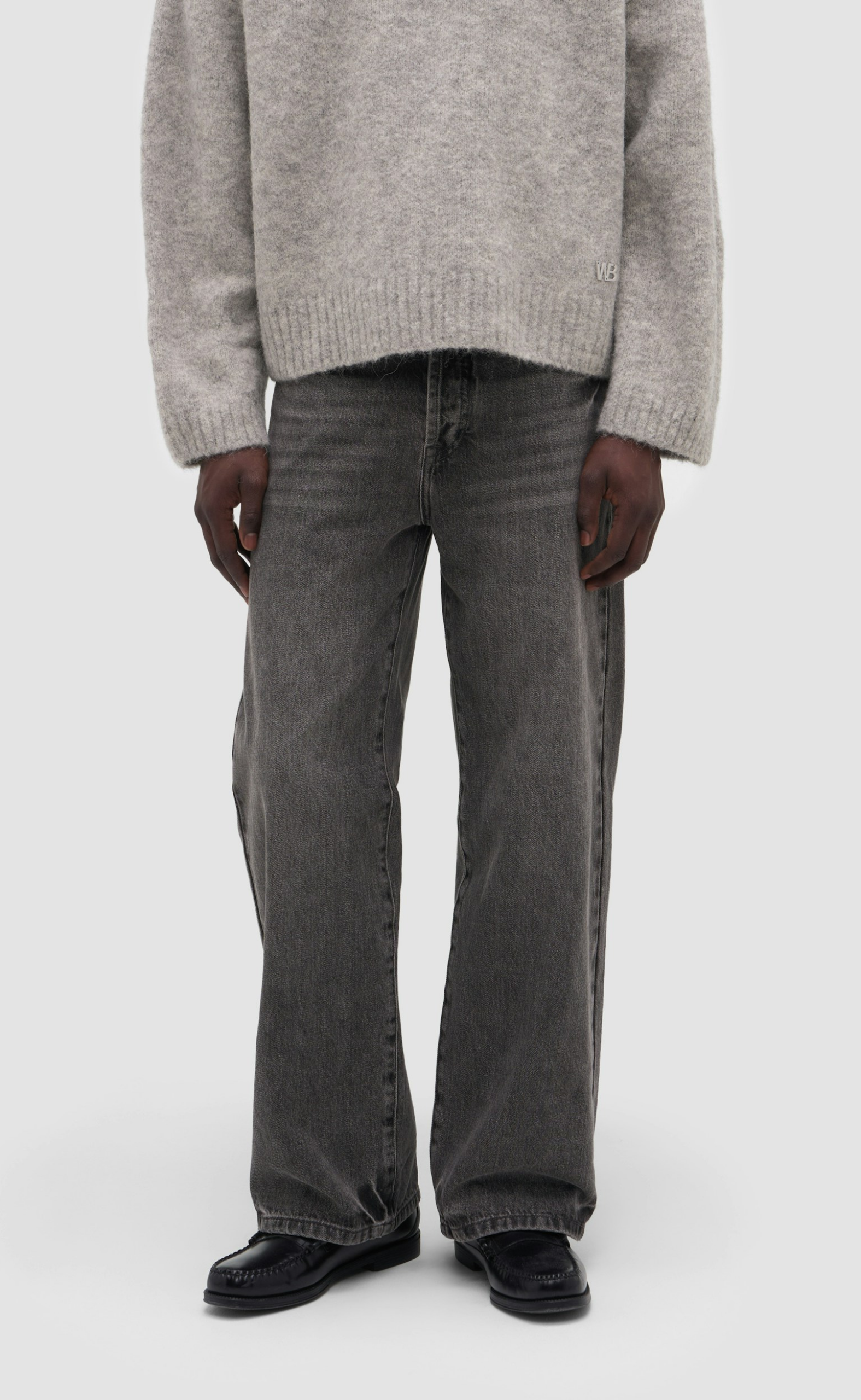 MONTI GRAY WASHED PANTS