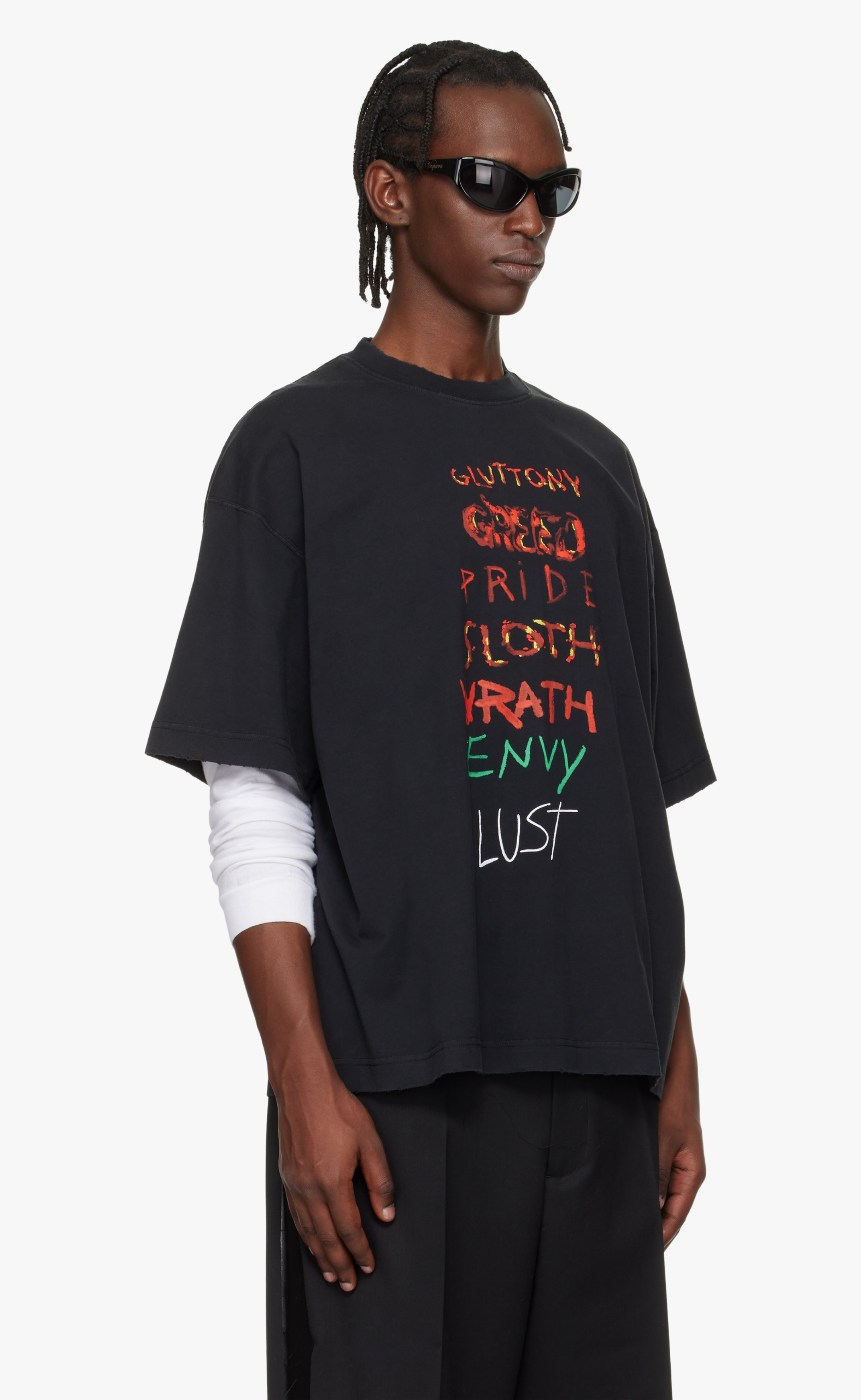 7 SINS BLACK T-SHIRT