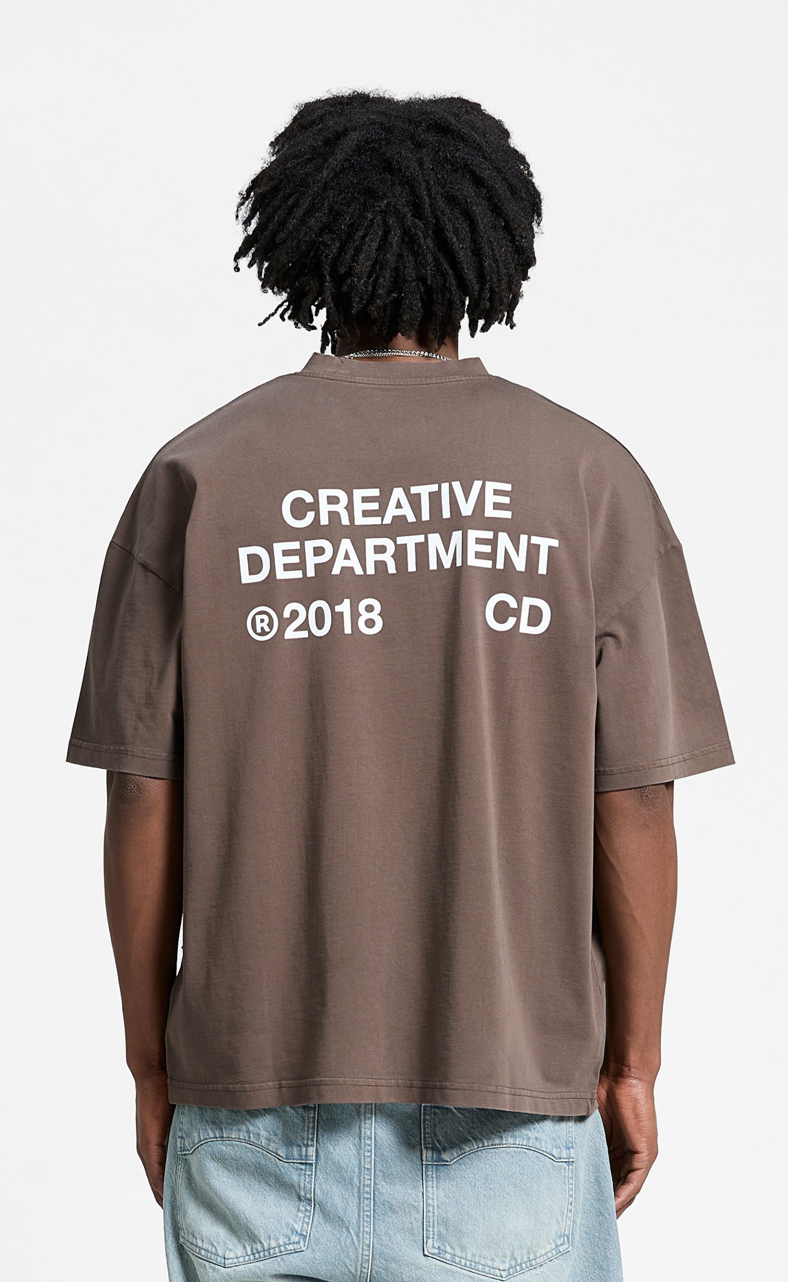 CREATIVE DEPT BROWN T-SHIRT
