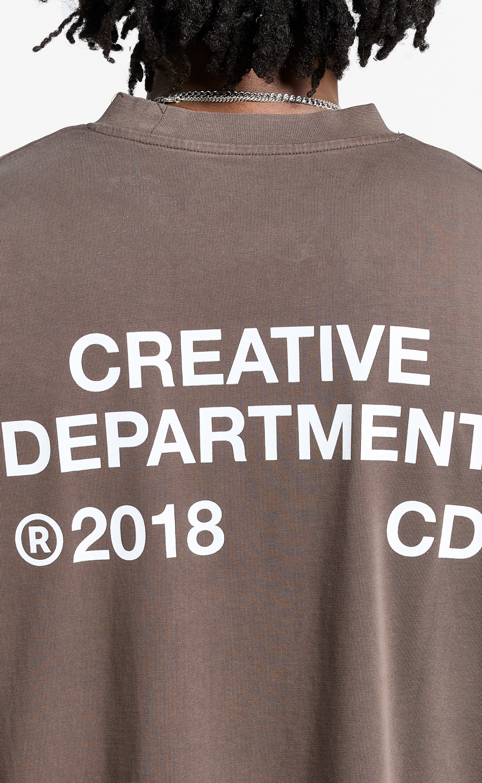 CREATIVE DEPT BROWN T-SHIRT
