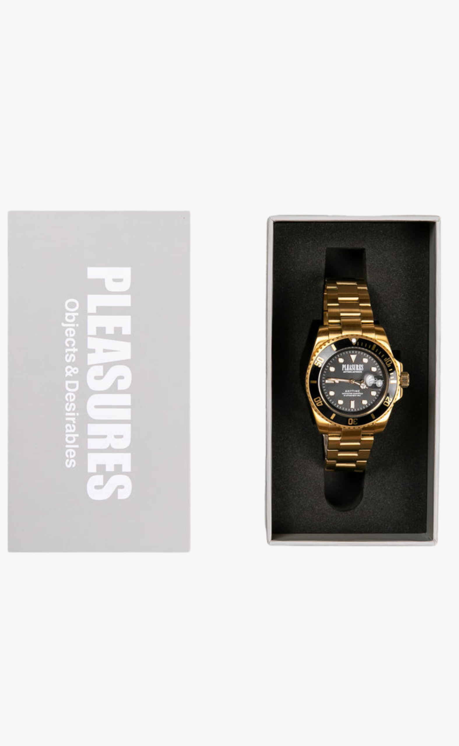 ANYTIME GOLDBLUE WATCH