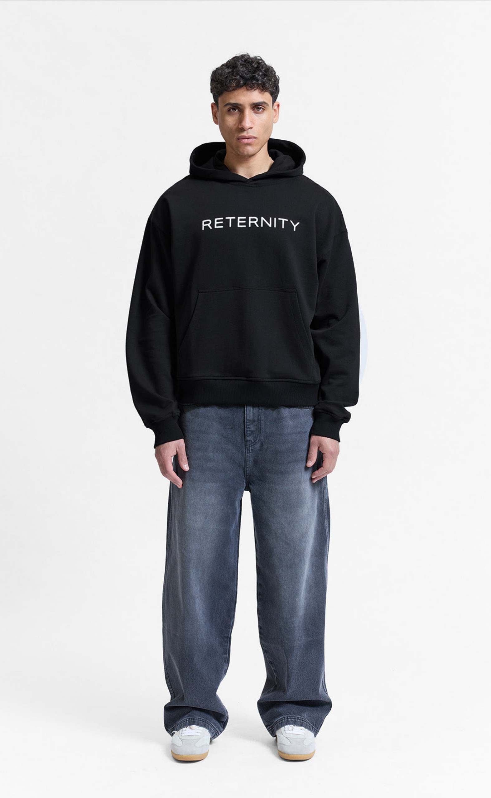 LOGO BLACK HOODIE