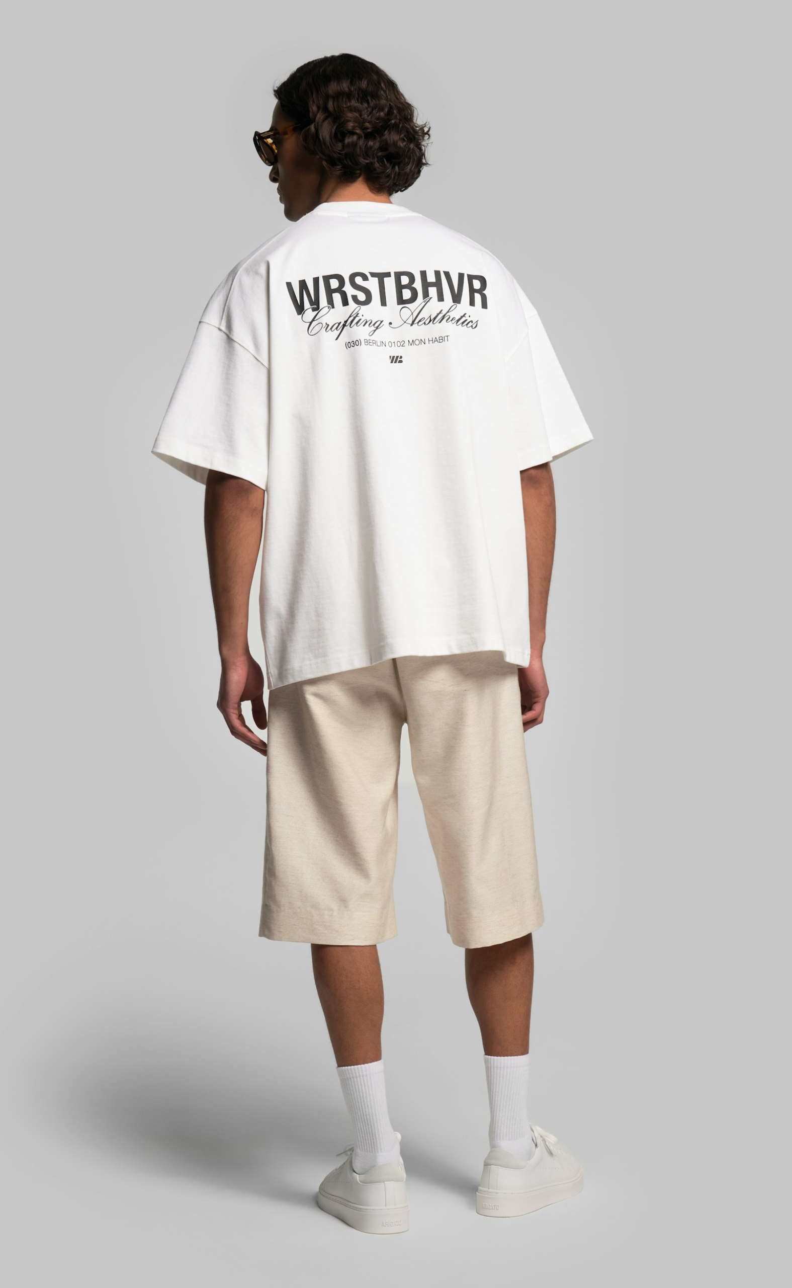 STUDIO V11 BRIGHT WHITE T-SHIRT